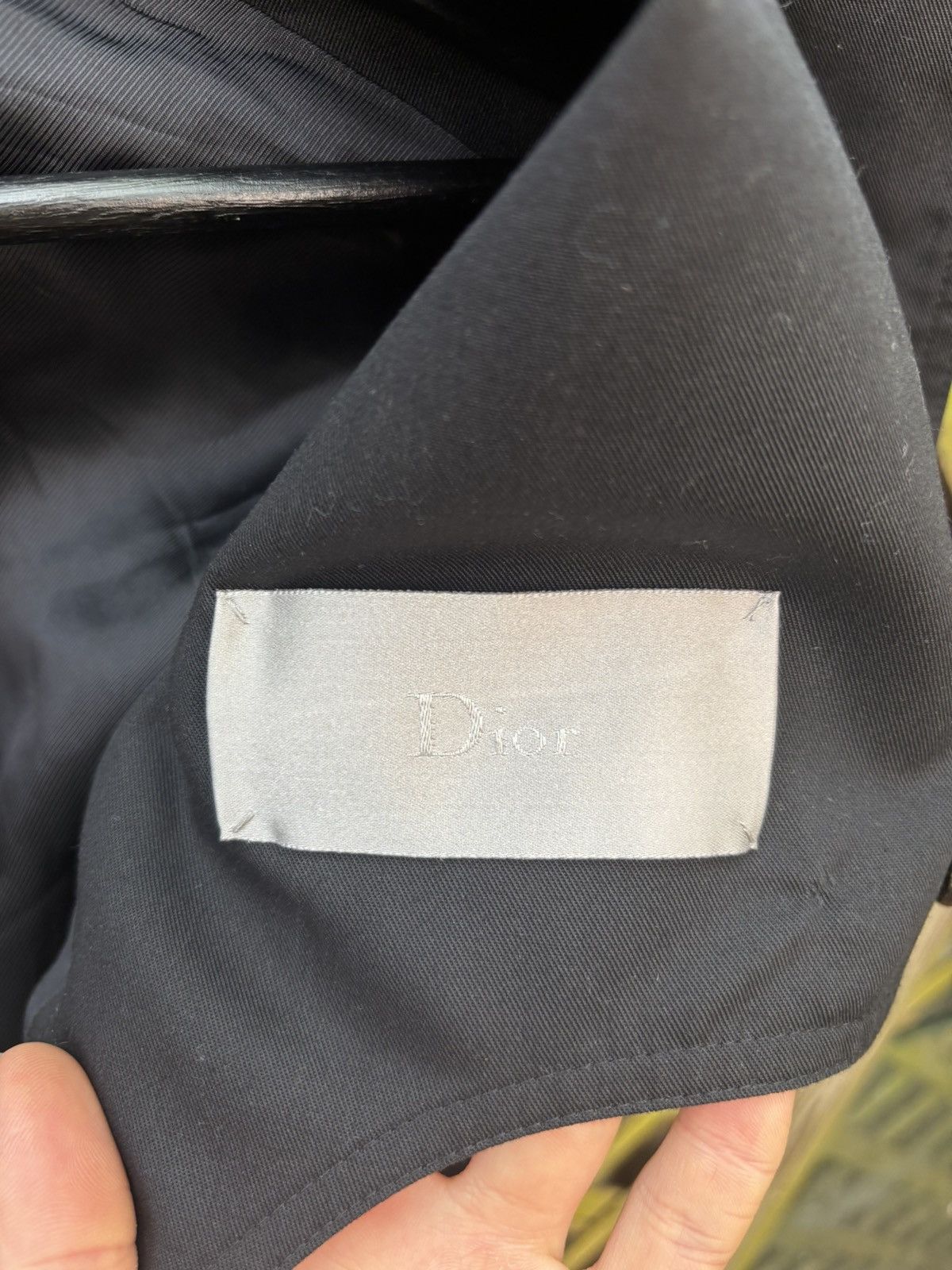 Dior × Hedi Slimane Dior Homme SS07 Runway Cropped Trench Coat Size US S / EU 44-46 / 1 - 16 Thumbnail