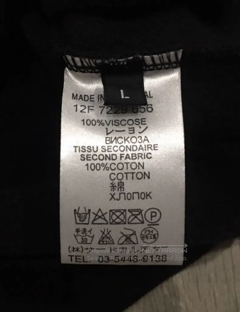 Givenchy Givenchy FW22 Solid Color Logo Printed Round Neck Long Sle Size US L / EU 52-54 / 3 - 9 Thumbnail