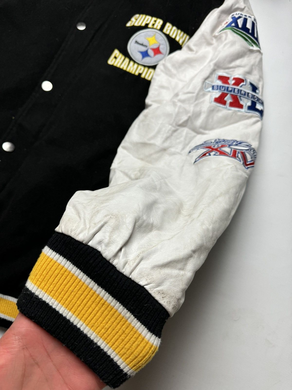 NFL × Vintage Rare vintage NFL Stealers Super Bowl jacket y2k Size US XXL / EU 58 / 5 - 3 Thumbnail