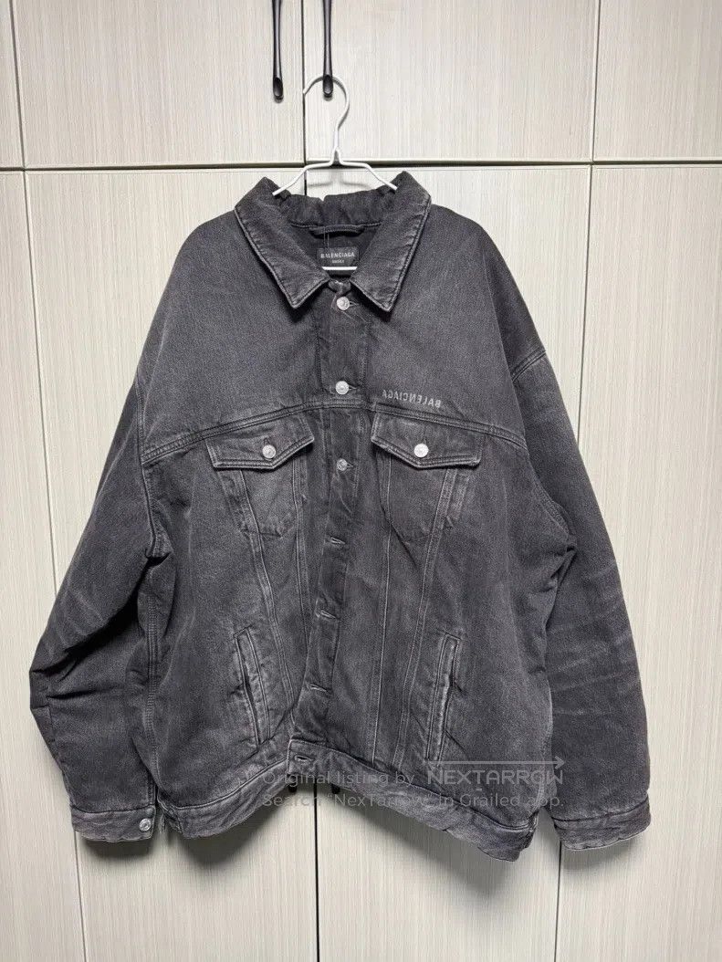 Balenciaga Balenciaga Denim Cotton Jacket Size US S / EU 44-46 / 1 - 1 Thumbnail
