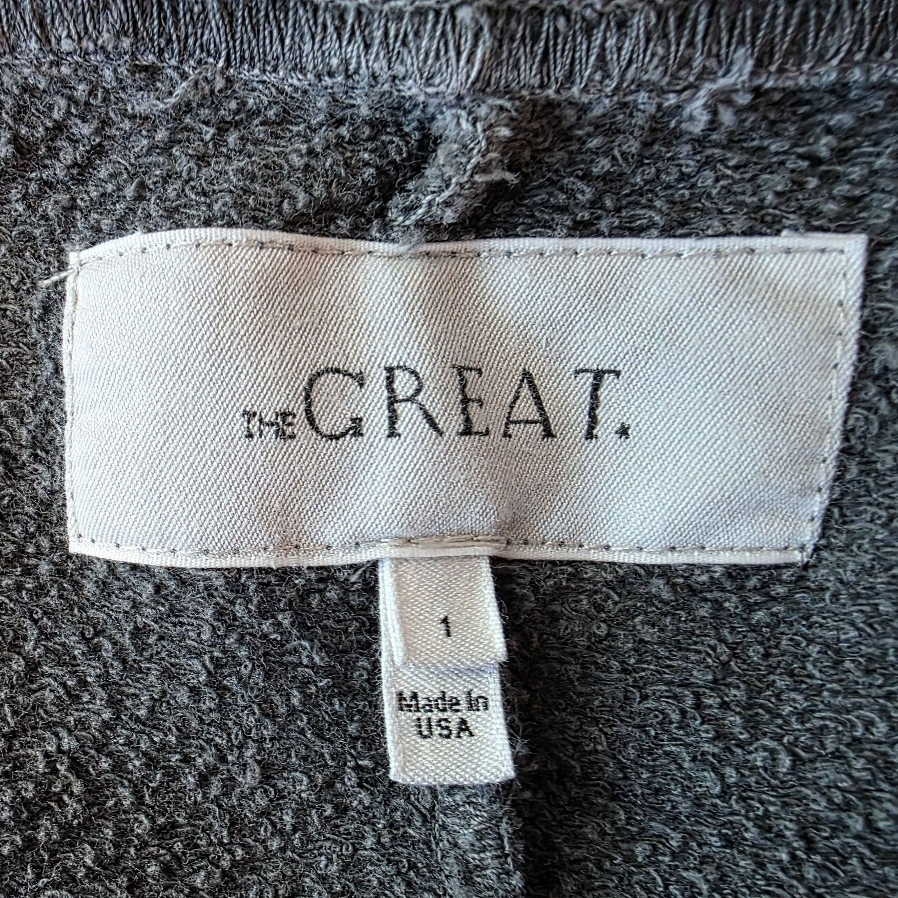 THE GREAT The Great. Womens Small / 1 Pants Stadium Polka Dot Sweatpan Size 28" / US 6 / IT 42 - 5 Thumbnail