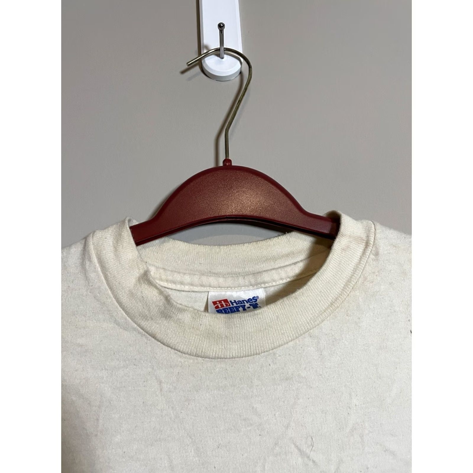 Hanes VINTAGE 1994 Rollins Band I’m A Liar T-Shirt Hanes White XL Men Short Sleeve Crew Neck Cotton Band Summer 90s Mens Size US XL / EU 56 / 4 - 6 Thumbnail