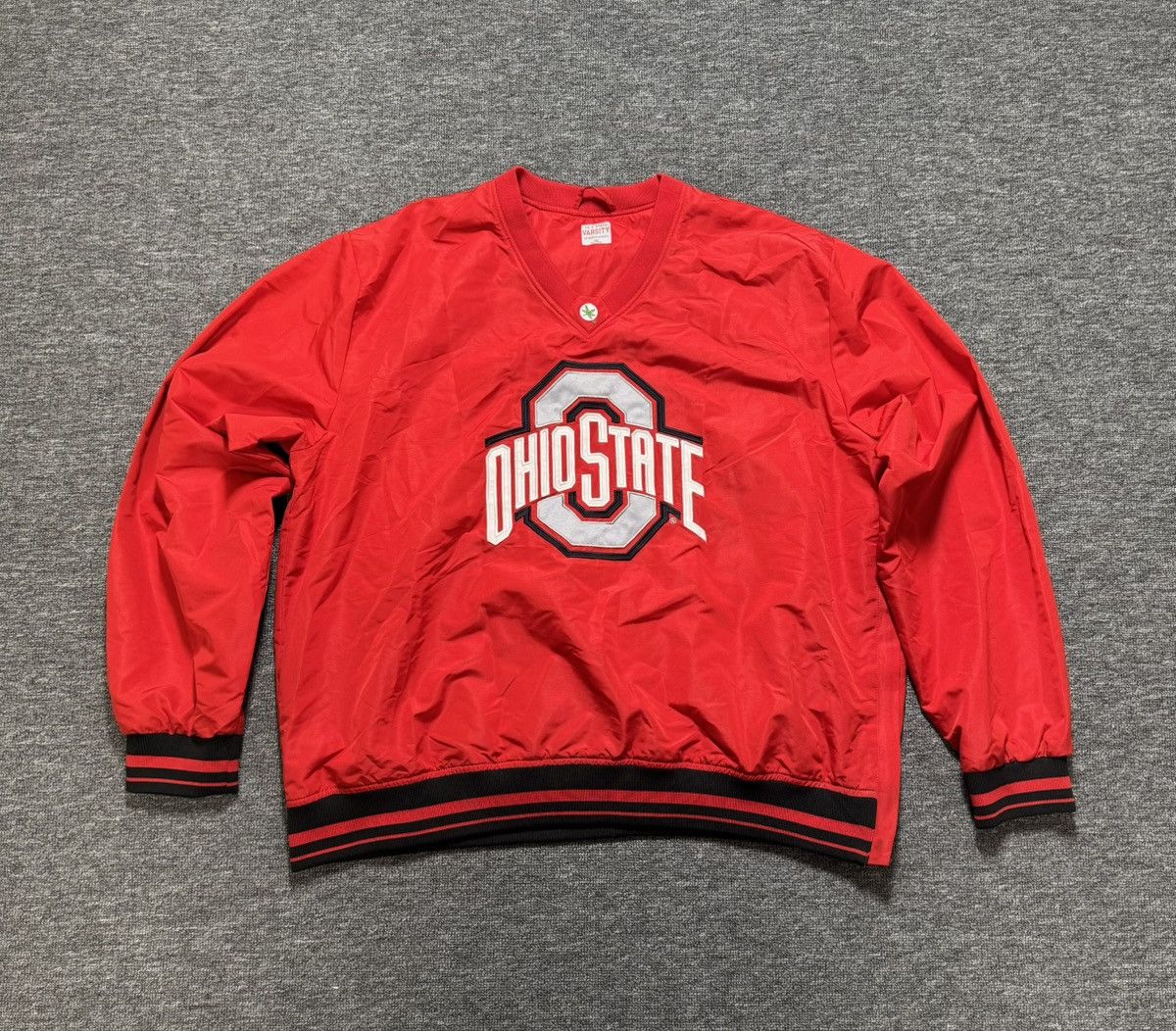 NCAA Vintage Ohio State Buckeyes Pullover Men's 2XL Windbreaker Size US XXL / EU 58 / 5 - 1 Thumbnail