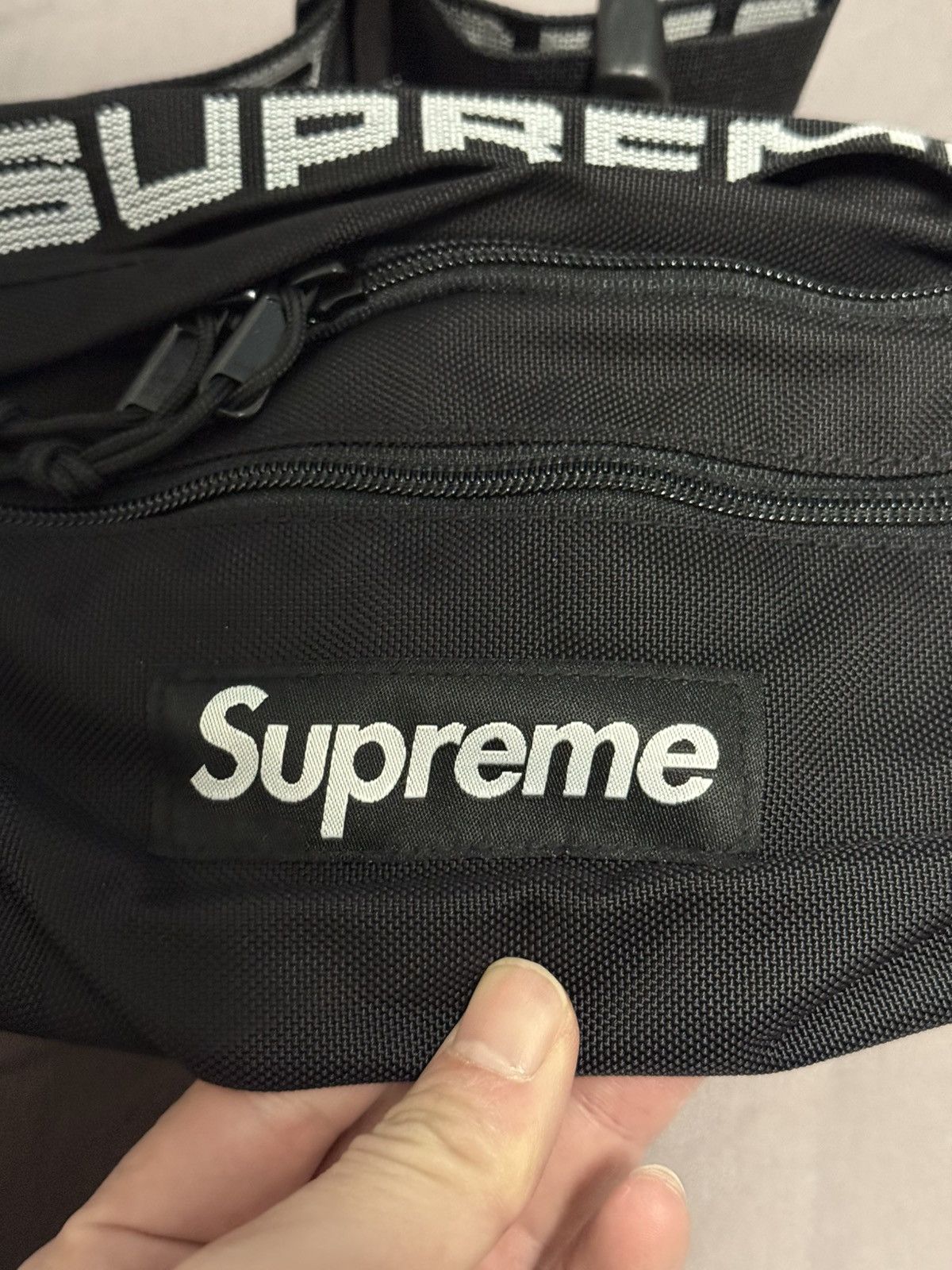 Supreme Supreme ss18 18ss 3m waist bag black Size ONE SIZE - 4 Thumbnail