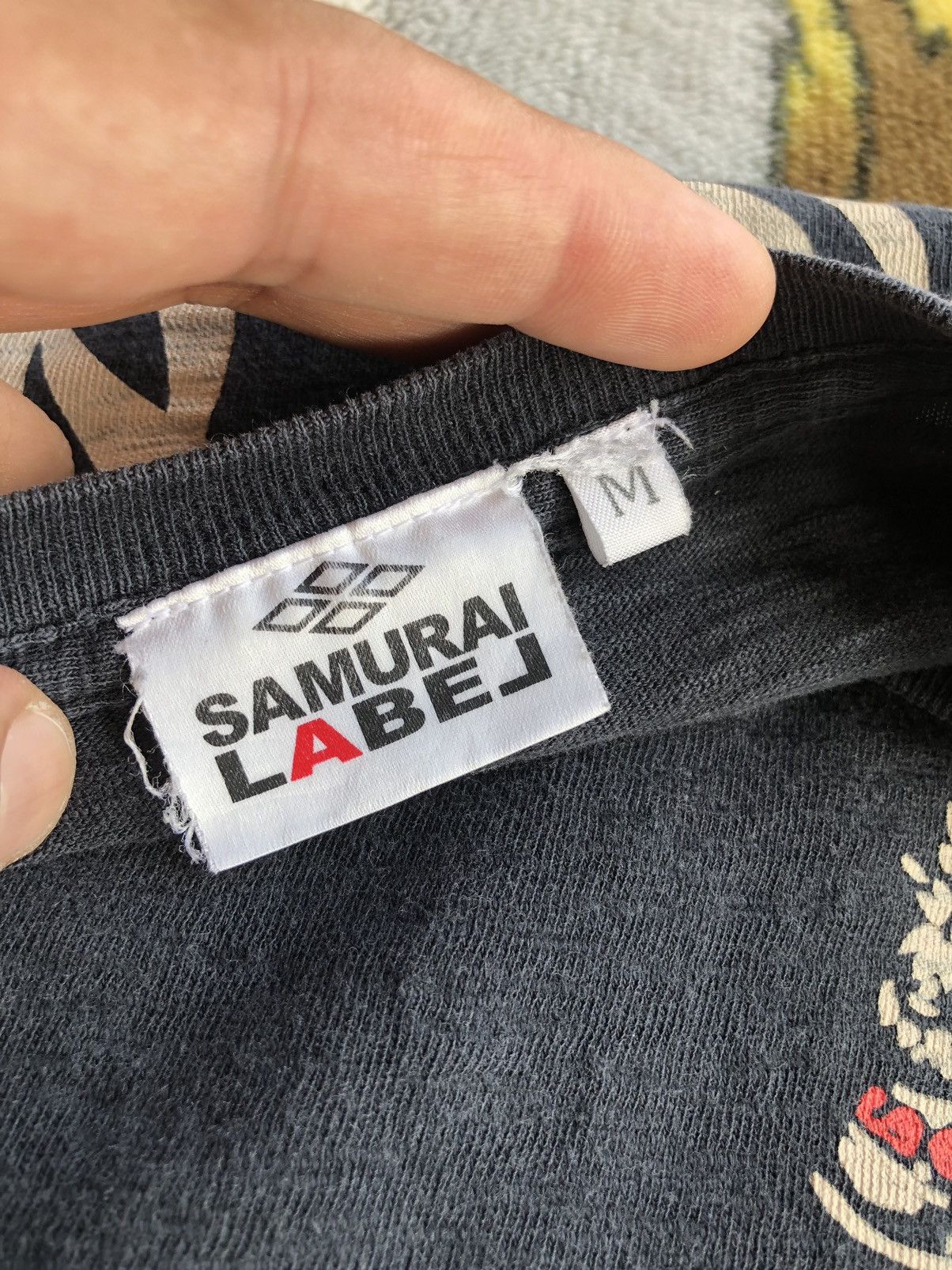 Japanese Brand Vintage Samurai Label Commander Of An Army Japan Shirt Tee Size US M / EU 48-50 / 2 - 13 Thumbnail