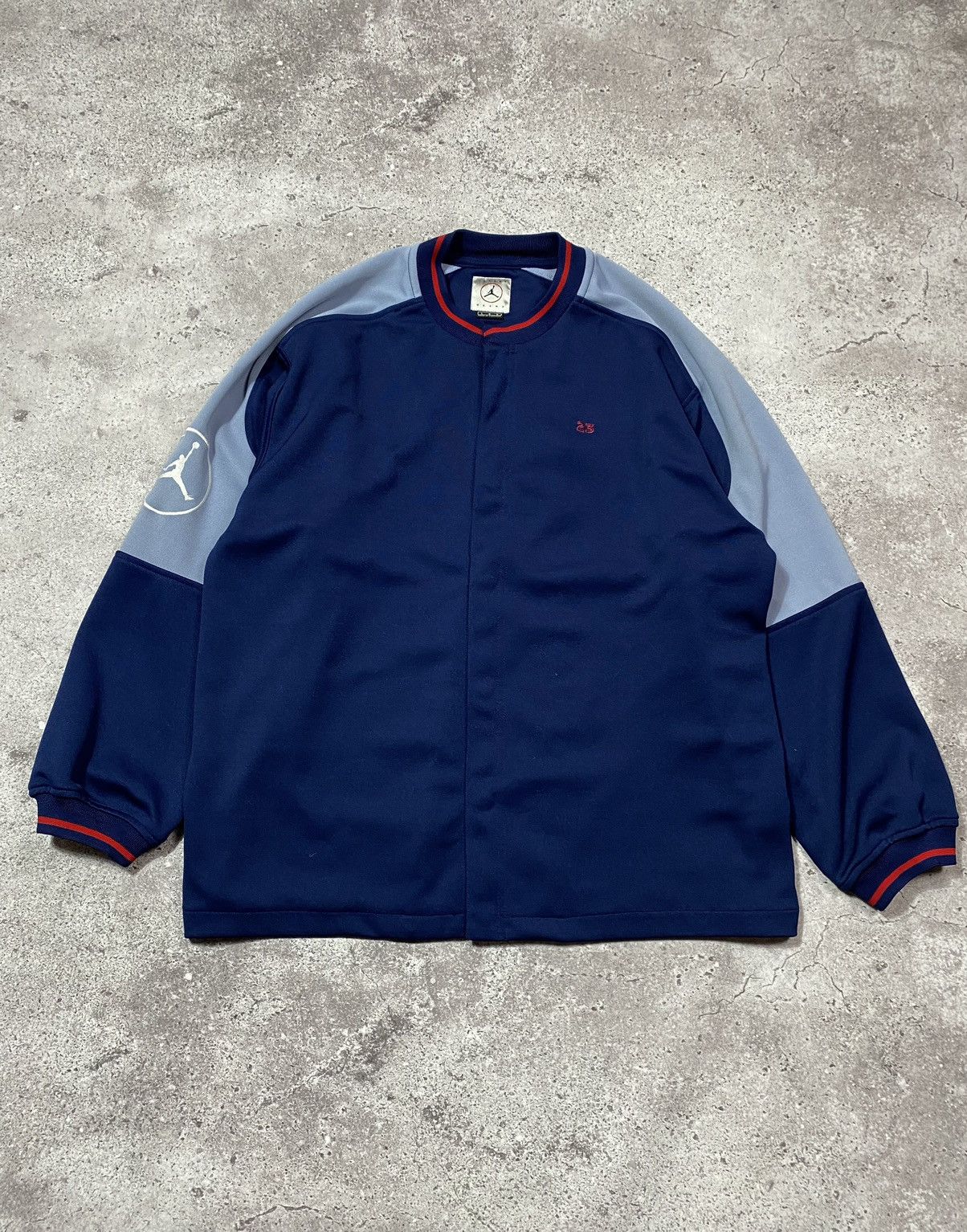Jordan Brand × NBA × Vintage Vintage JORDAN NBA Nike bomber light jacket Size US L / EU 52-54 / 3 - 2 Thumbnail
