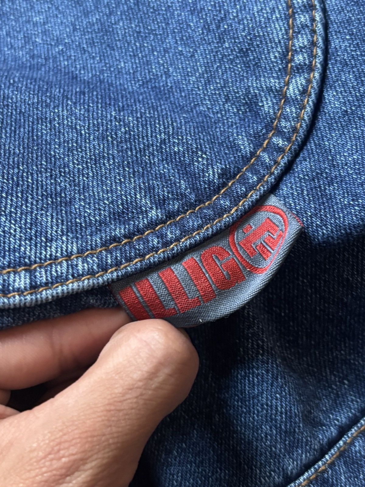 Vintage ILLIG Mega Baggy Jeans Rare Size US 28 / EU 44 - 6 Thumbnail