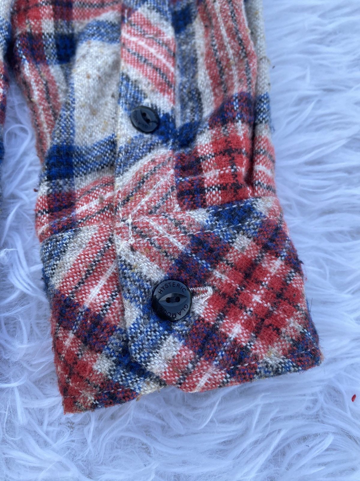 Hysteric Glamour Rare Vintage Hysteric Glamour Checkered Hooded Flannel Size US M / EU 48-50 / 2 - 16 Thumbnail