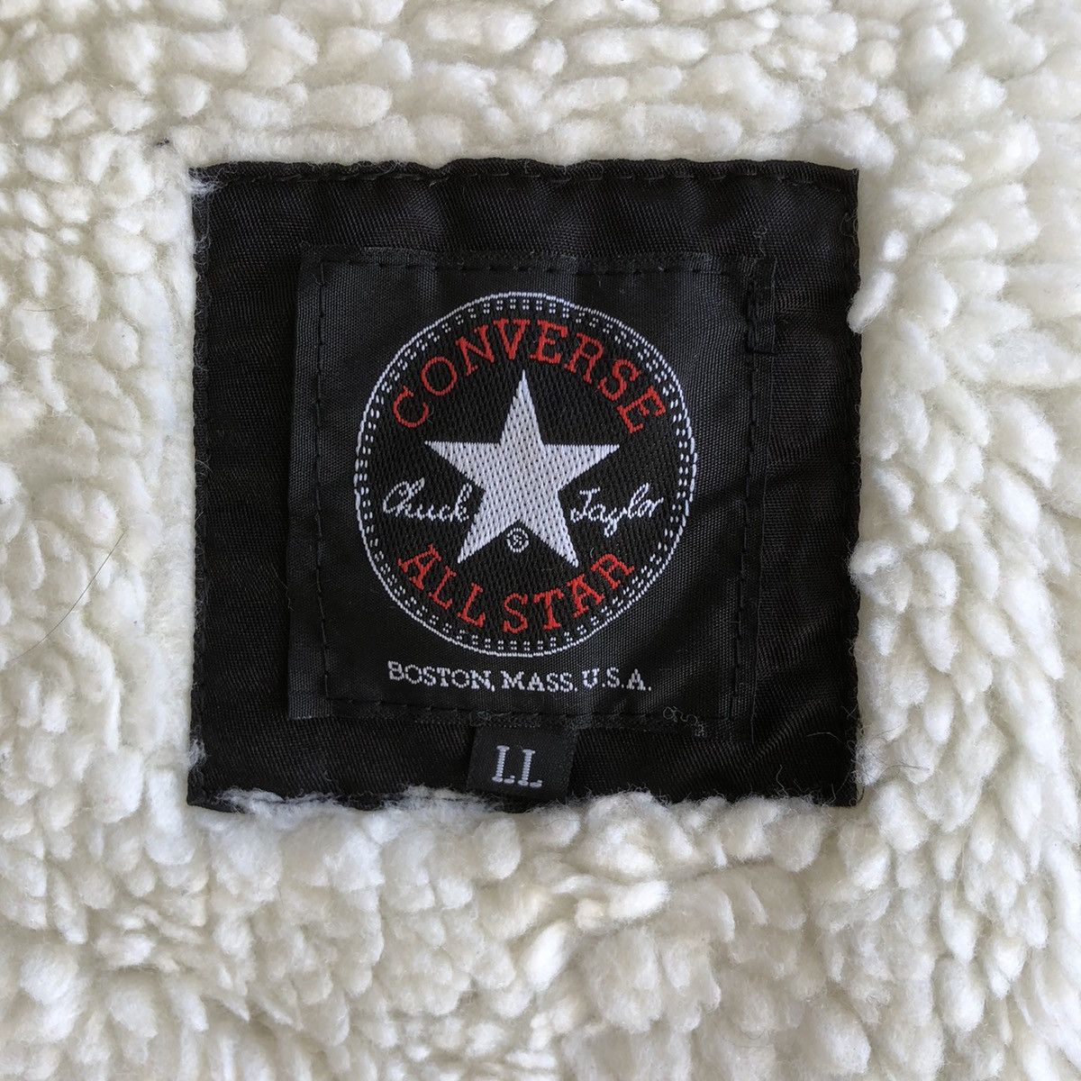 Converse CONVERSE spellout embroidered logo raincoat Size US L / EU 52-54 / 3 - 12 Thumbnail