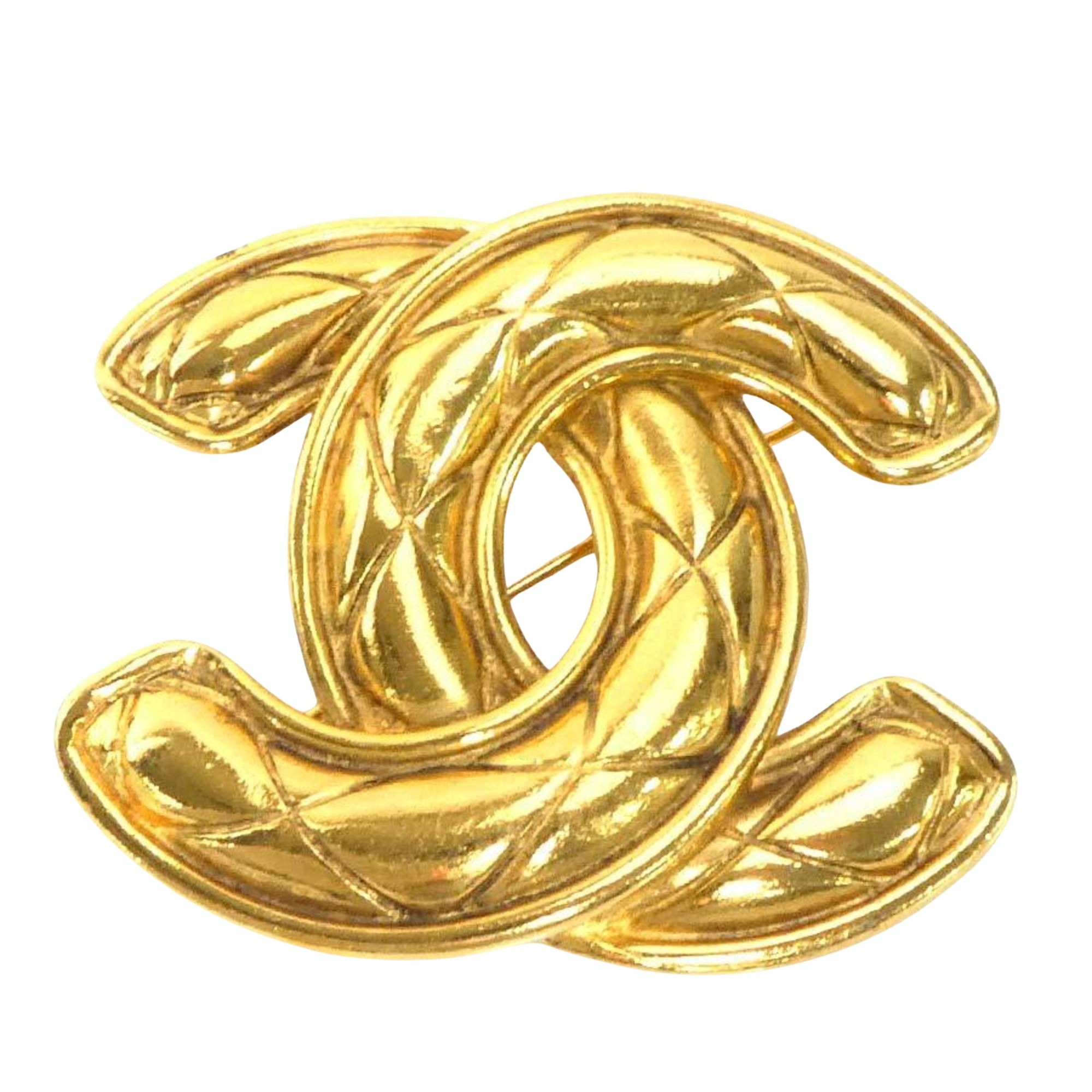 Chanel Chanel Coco Mark brooch Size ONE SIZE - 1 Thumbnail