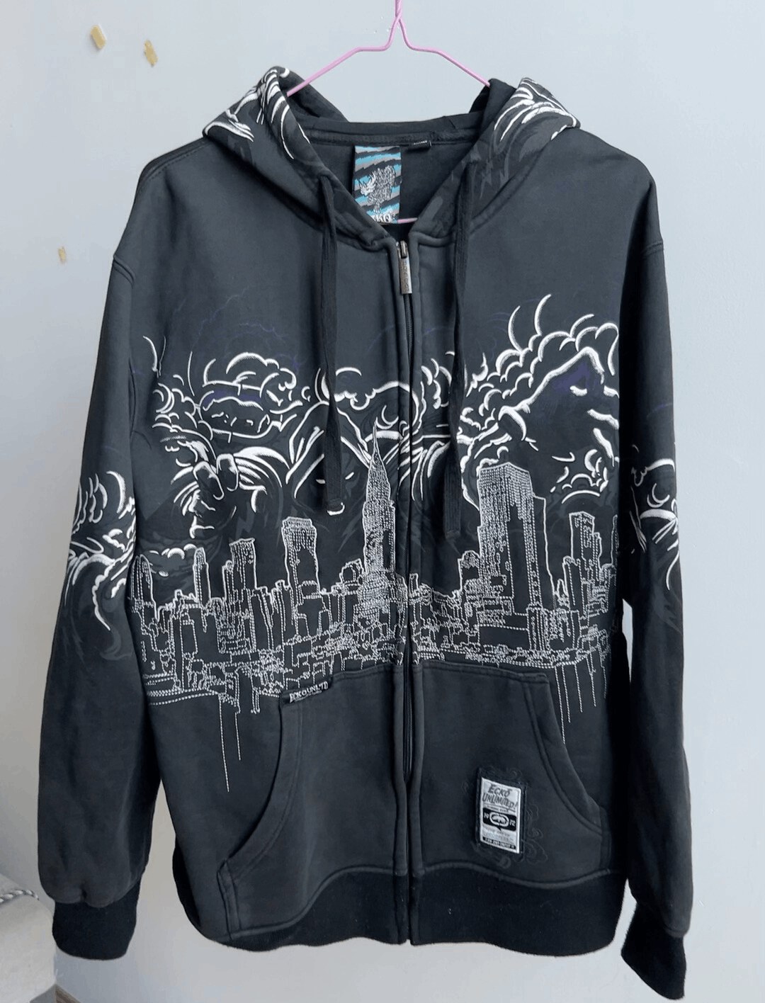 Ecko Unltd. ecko unltd rare grunge zipup hoodie Size US L / EU 52-54 / 3 - 1 Thumbnail