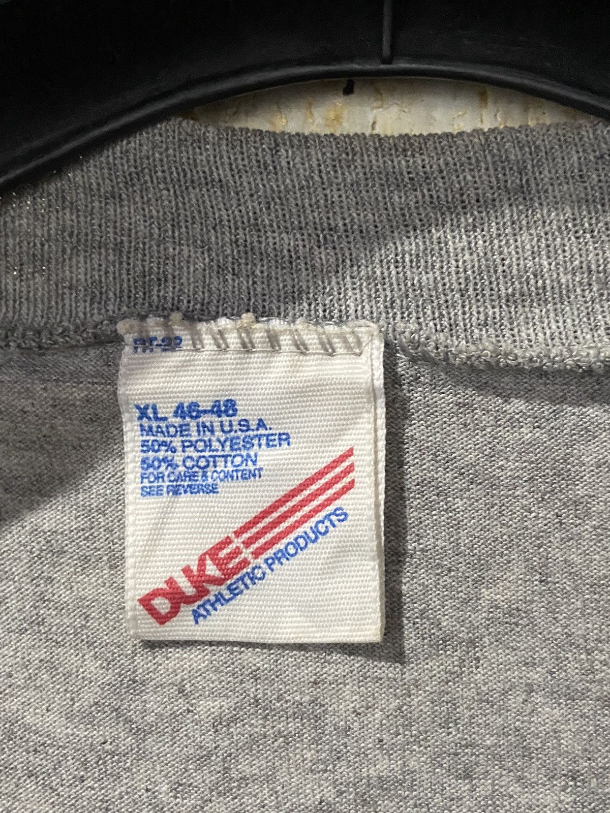 Vintage 80-90 LHS football crop t shirt size XL