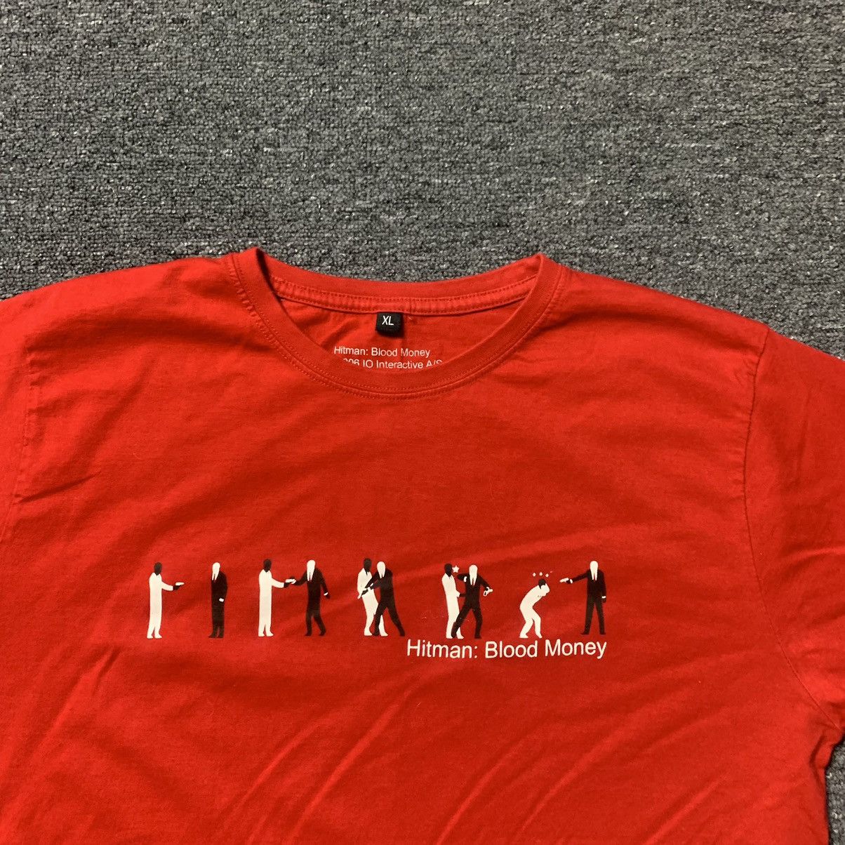 Vintage Vintage blood money The Hitmen Quentin Tarantino Shirt Tee Size US XL / EU 56 / 4 - 4 Thumbnail