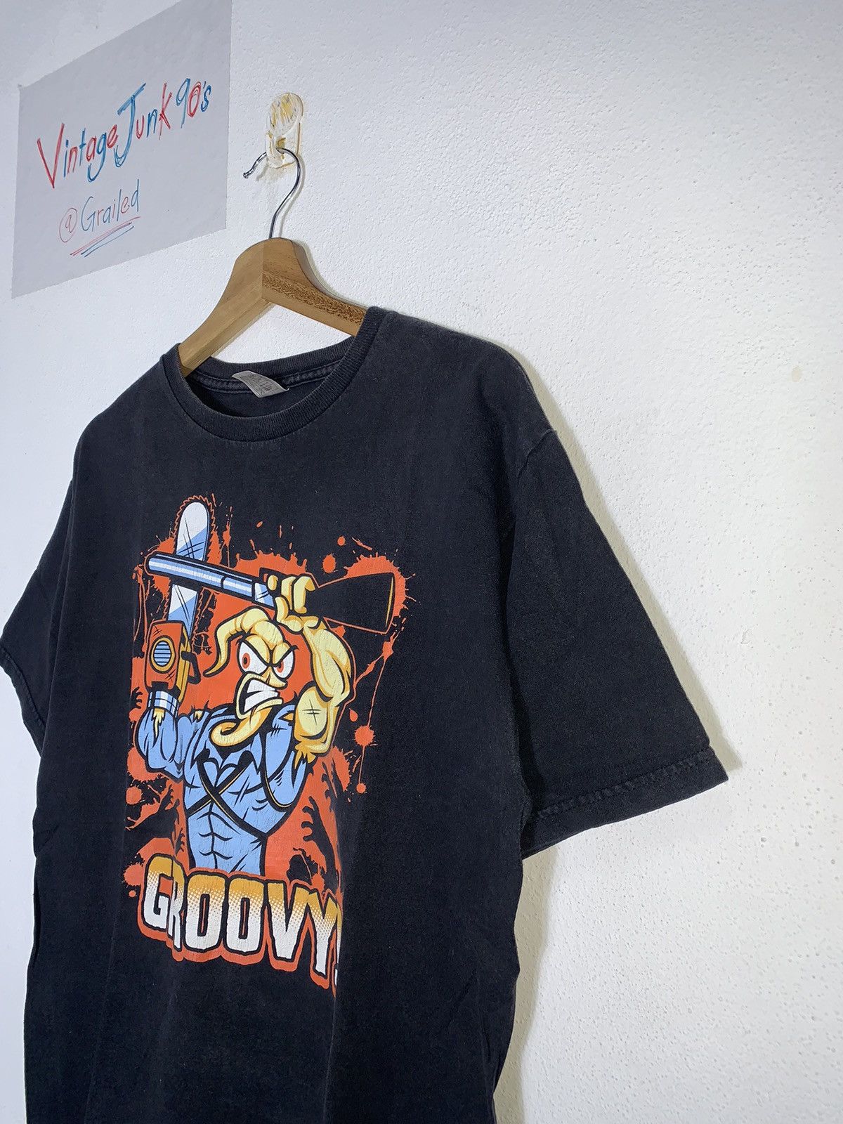 Vintage Vintage late 90’s JIMMY EARTWORM T-shirt Size US M / EU 48-50 / 2 - 3 Thumbnail