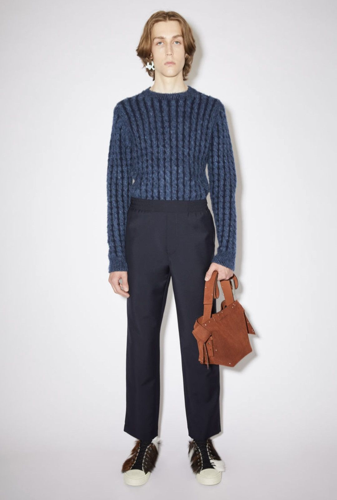 Acne Studios Acne Studios Wool Mohair Blend Trouser Size US 32 / EU 48 - 1 Thumbnail