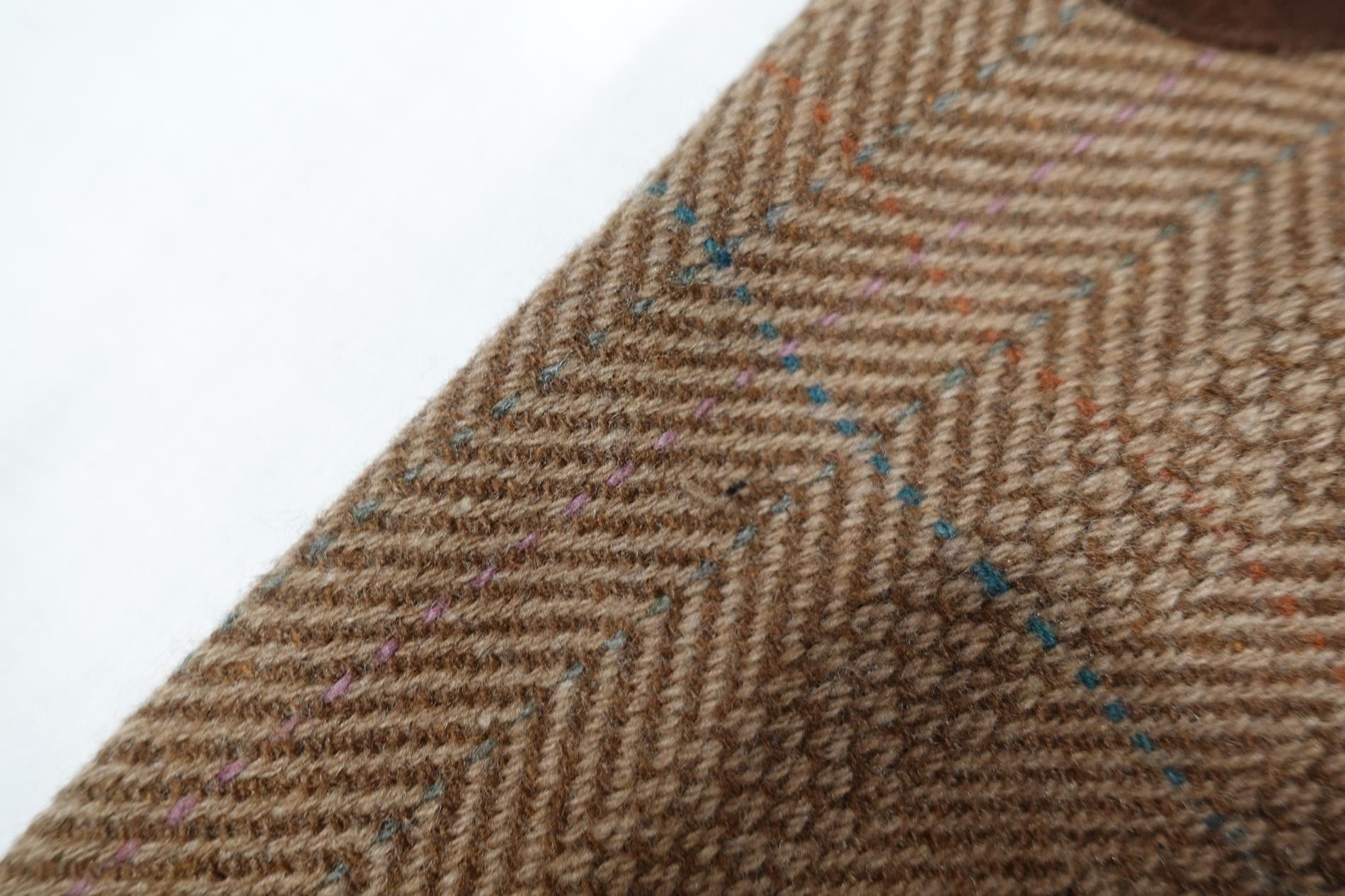 Polo Ralph Lauren Polo Ralph Lauren Blazer Jacket Herringbone Brown Wool XXL Size US XXL / EU 58 / 5 - 7 Thumbnail