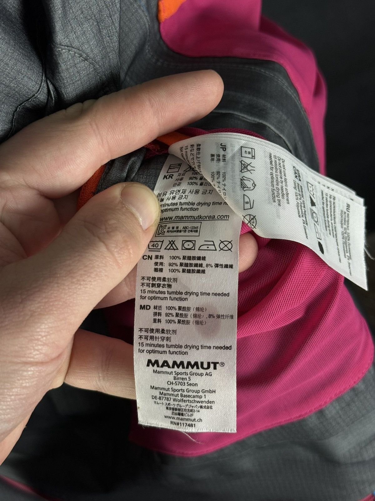 Mammut MAMMUT Eiger Extreme Mittllegi Prp HS Hooded Gore-Tex Pro Size L / US 10 / IT 46 - 23 Thumbnail