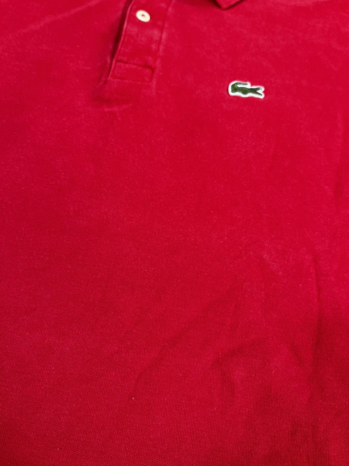 Lacoste Vintage Y2K Lacoste faded polo tee casual old money style Size US M / EU 48-50 / 2 - 6 Thumbnail