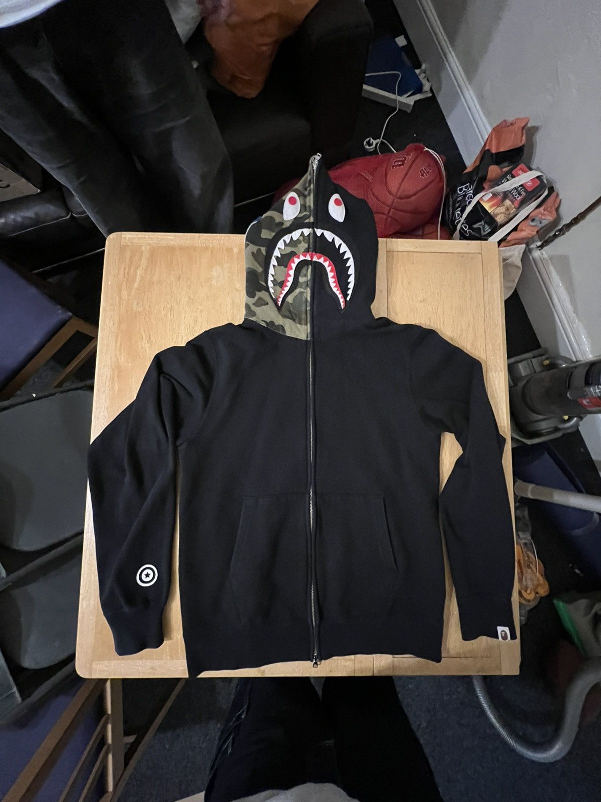 Bape 1st Camo Shark Full Zip Hoodie Size US L / EU 52-54 / 3 - 1 Thumbnail