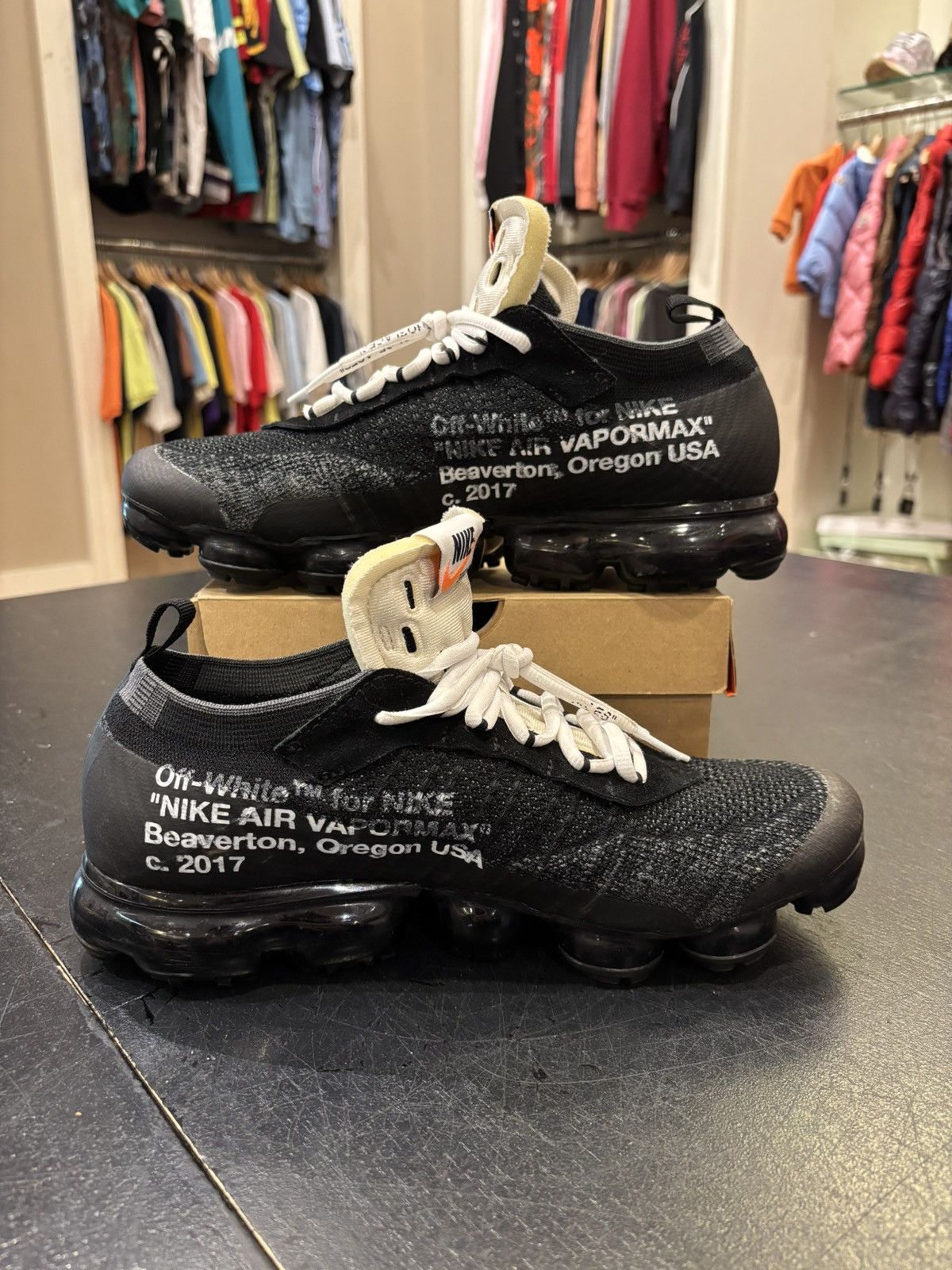 Nike × Off-White Nike Air VaporMax ‘Off-White’ Size US 11.5 / EU 44-45 - 3 Thumbnail