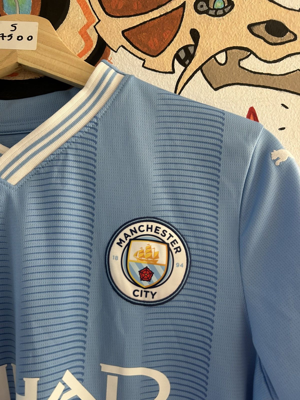 Puma × Vintage Manchester City 2023/24 De Bruyne home kit Size US S / EU 44-46 / 1 - 5 Thumbnail