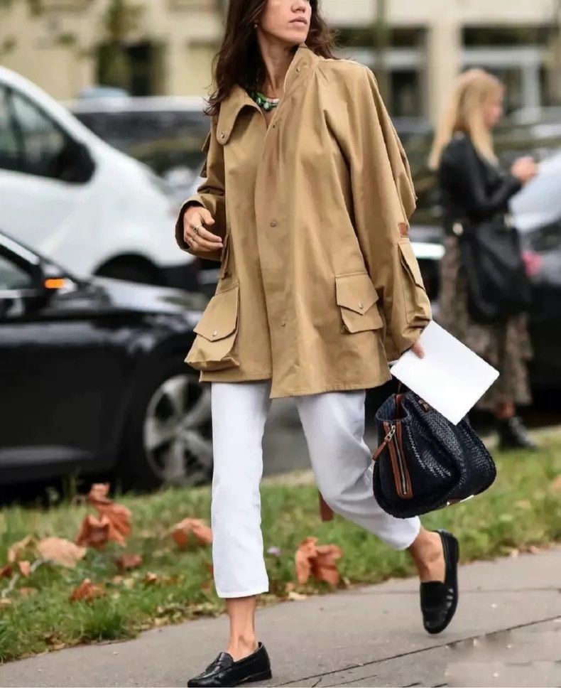 Loewe LOEWE Brown and elegant irregular emblem style coat Size XS / US 0-2 / IT 36-38 - 7 Thumbnail