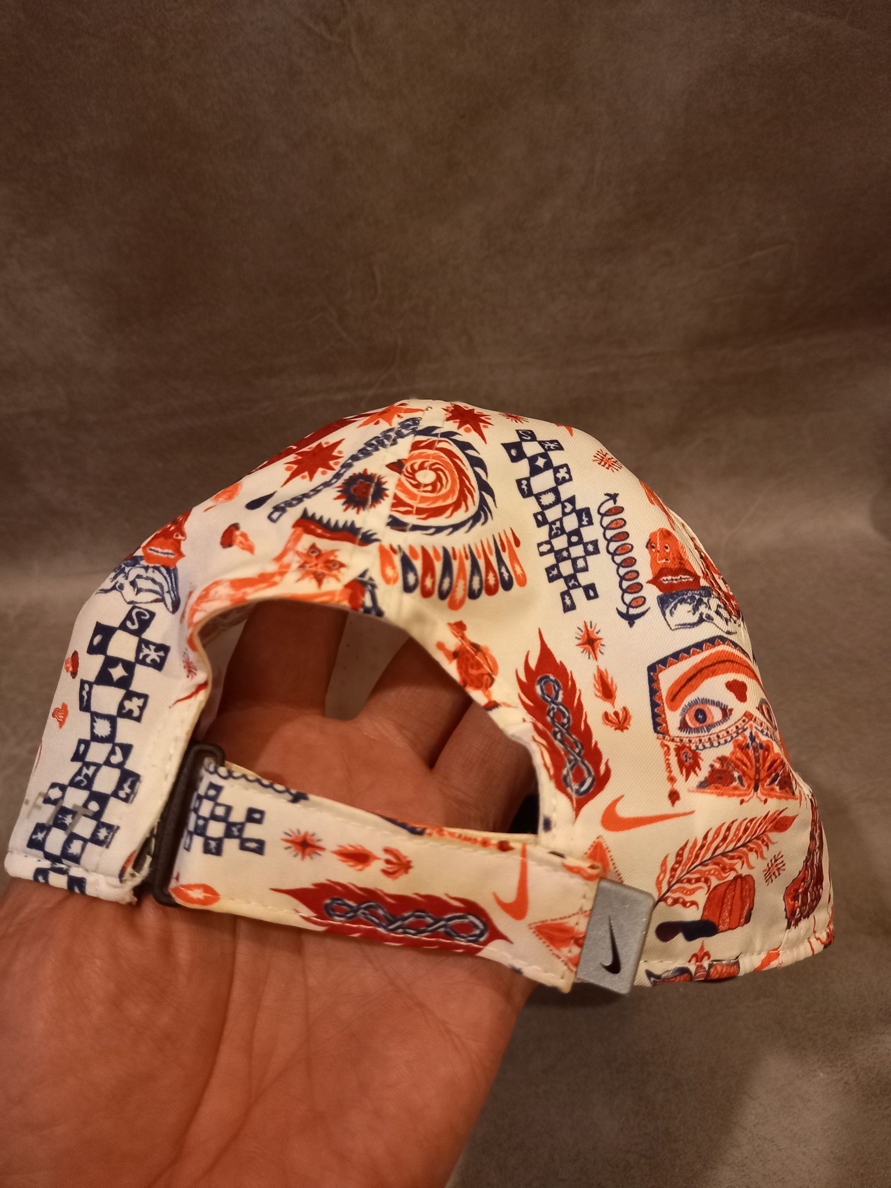 Nike Nike Running Hat Doodle Dri Fit Featherlight Size ONE SIZE - 7 Thumbnail