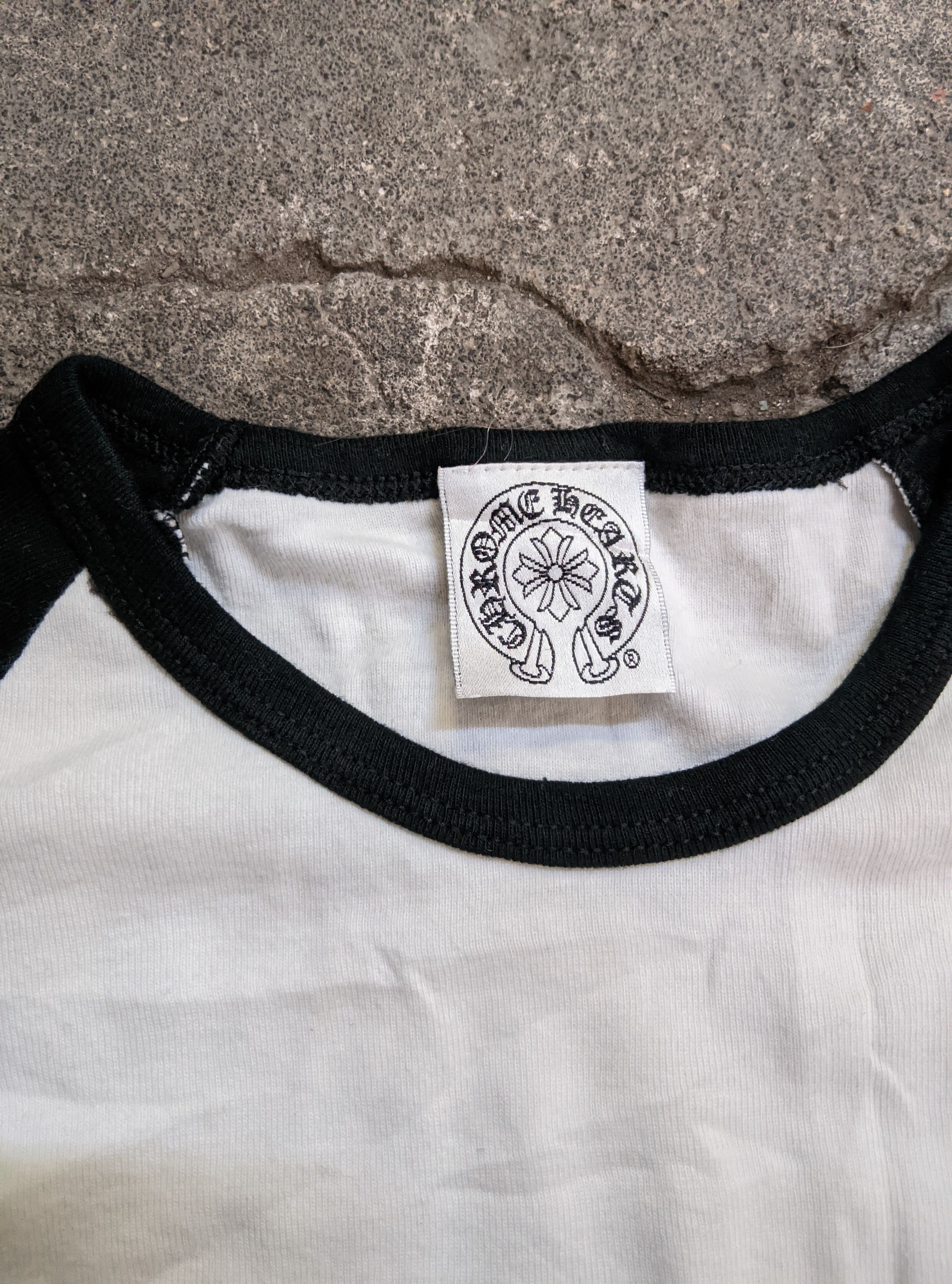 Chrome Hearts Vintage 90s Chrome hearts love vine baby t shirt Size ONE SIZE - 4 Thumbnail
