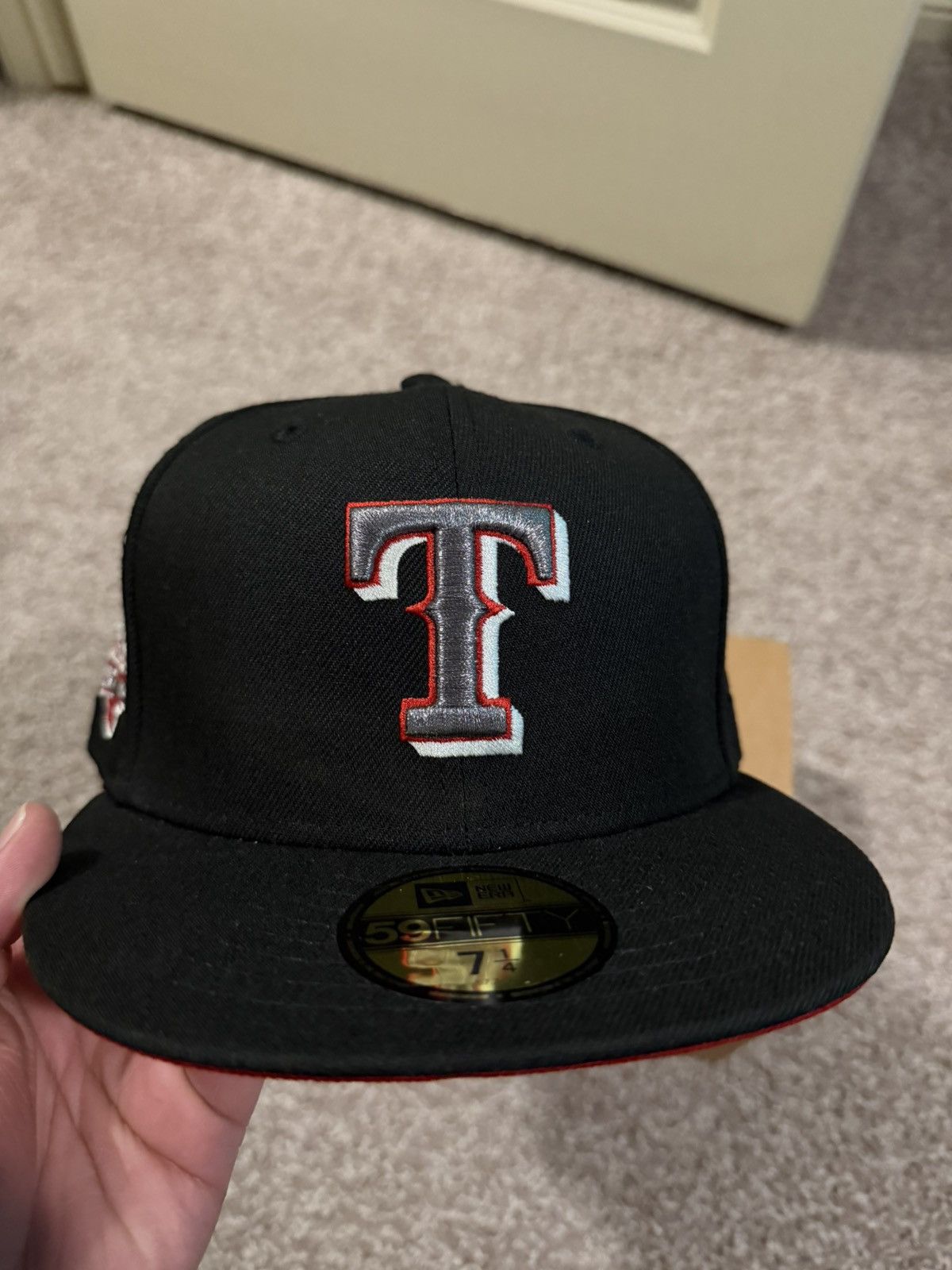 New Era 7 1/4 New Era Texas Rangers 40th Anniversary Terminator Size ONE SIZE - 2 Thumbnail