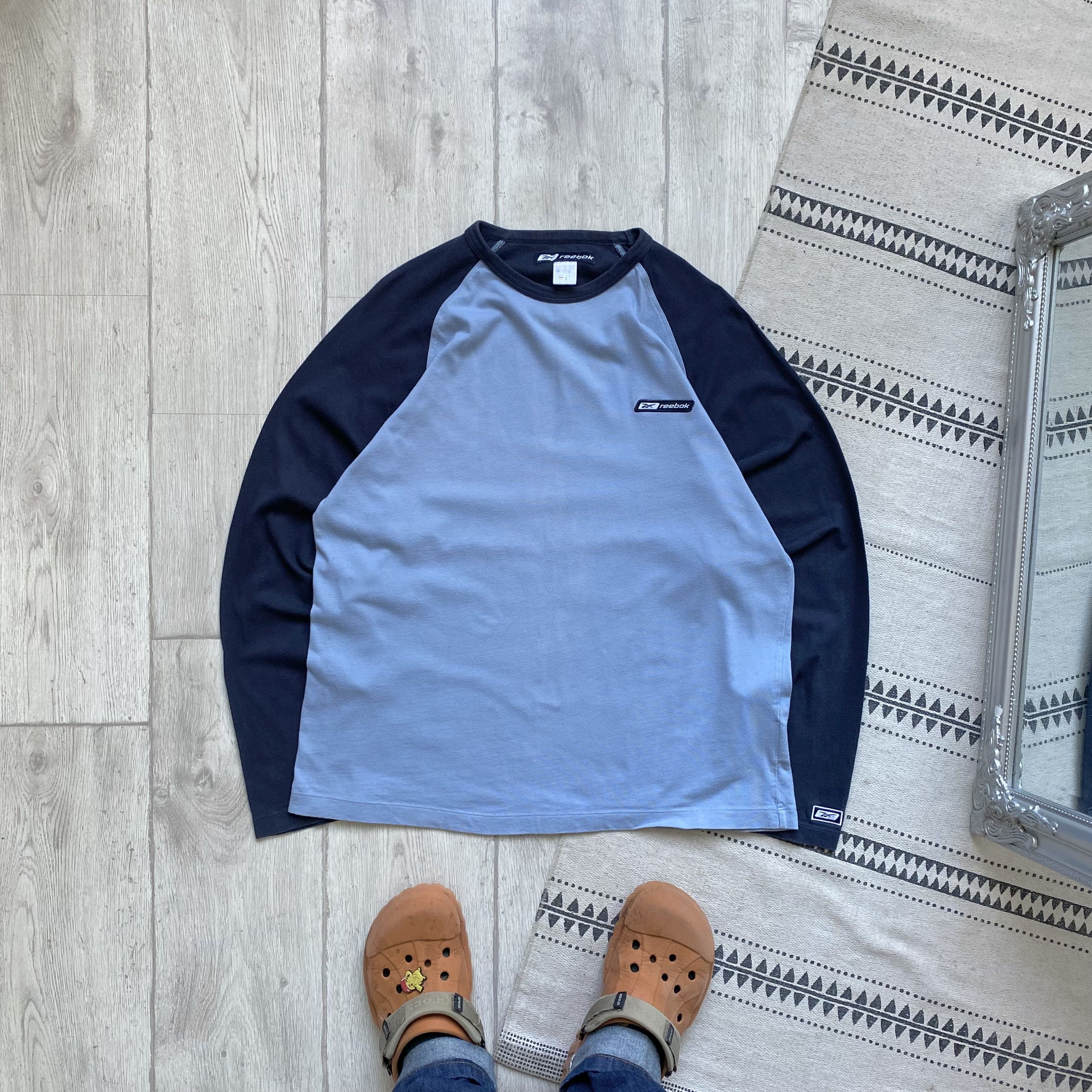 Reebok 🛹 Vintage 90s Reebok Longsleeve T-shirt Surf Skate vibe Size US M / EU 48-50 / 2 - 1 Thumbnail