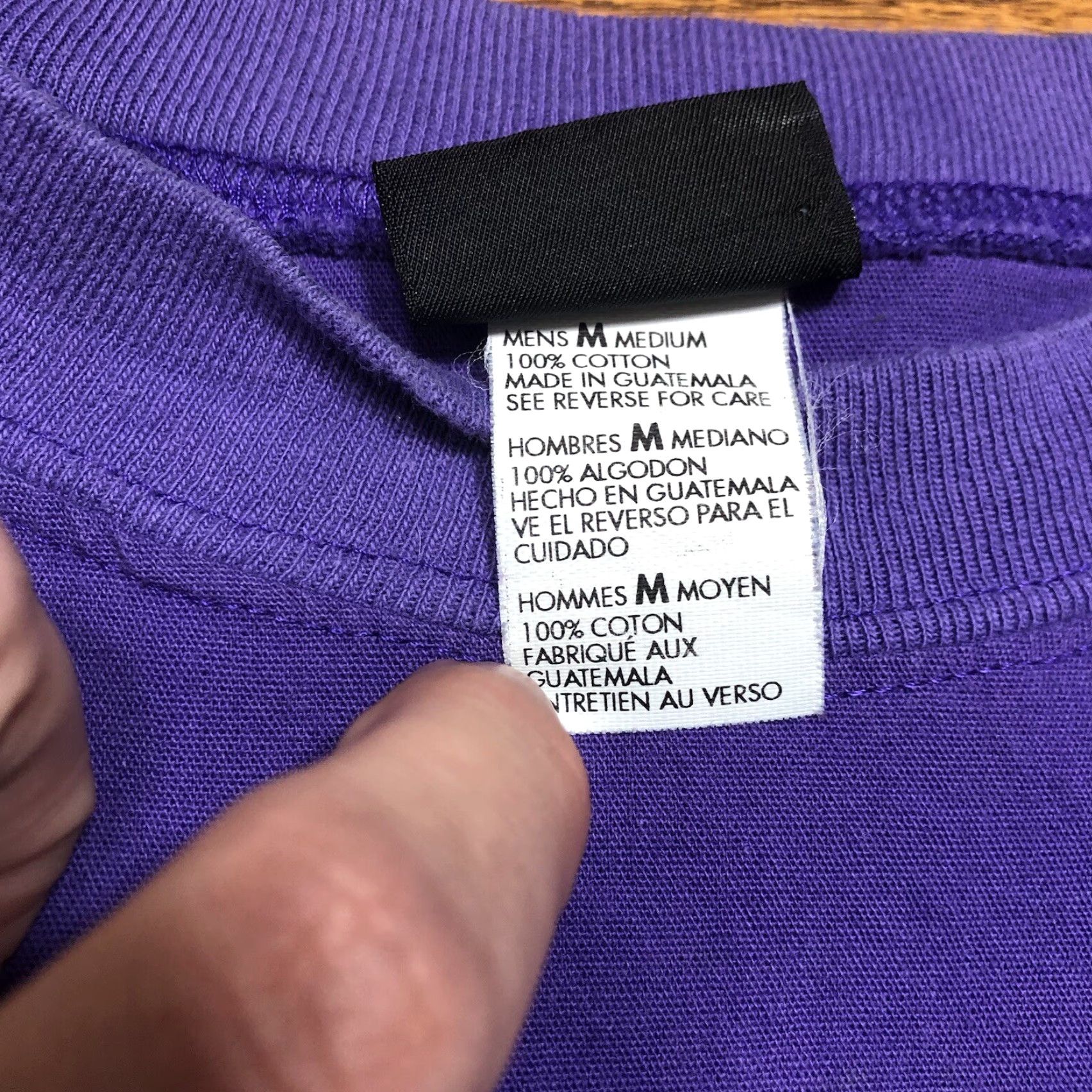 Vintage VINTAGE Impact T-Shirt Mens XL Striped Purple 90s Skate Grunge Shirt Size US XL / EU 56 / 4 - 6 Thumbnail