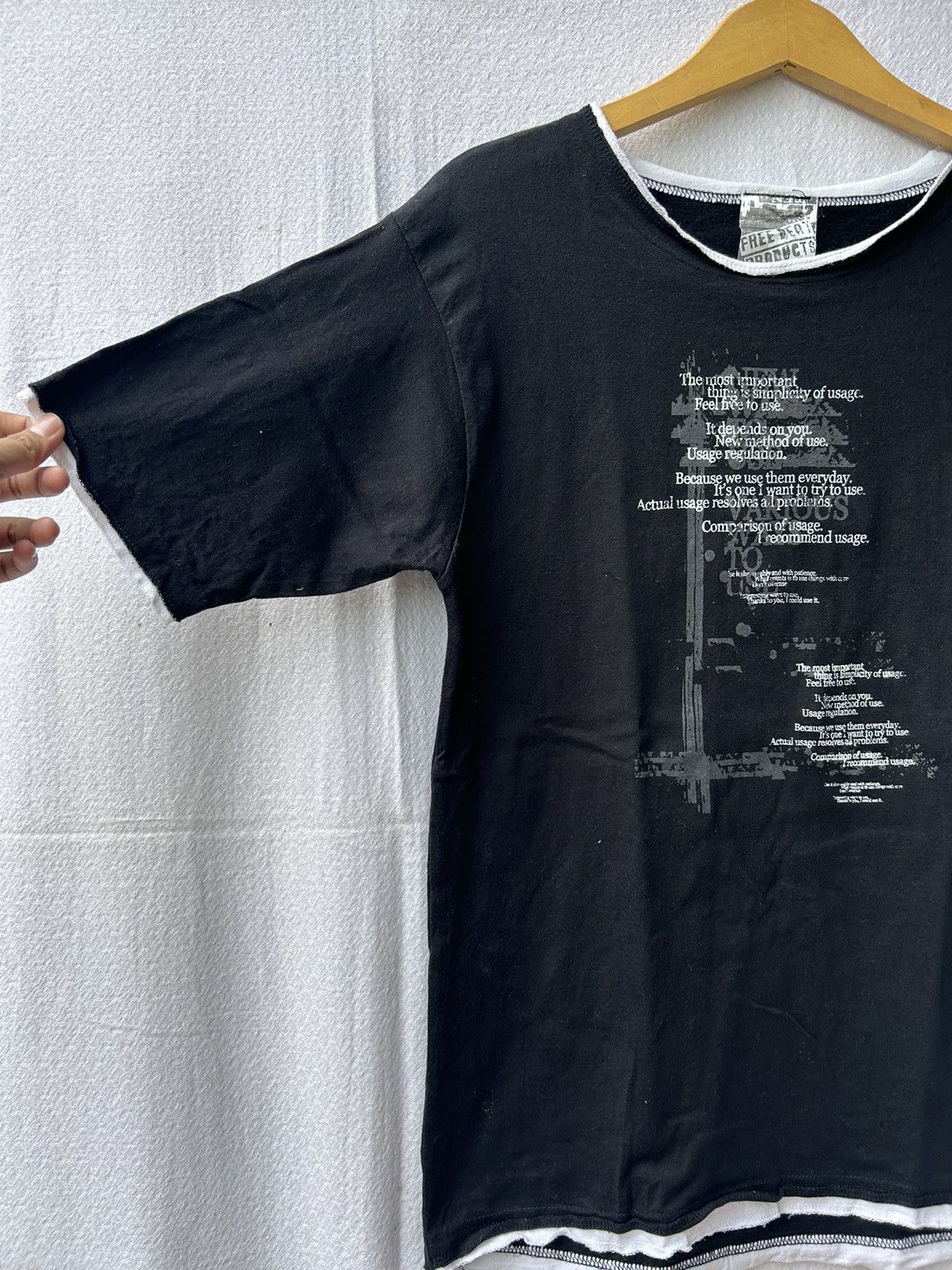 Hysteric Glamour × If Six Was Nine × Japanese Brand Vampire Free Beat Poem Tee Size US L / EU 52-54 / 3 - 5 Thumbnail