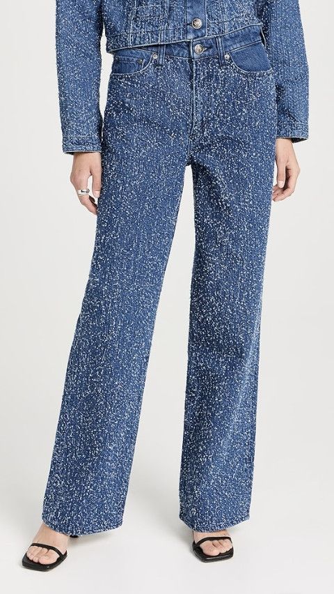 Rag & Bone Rag & Bone New York Logan Tweed Denim Jeans Midtweed ( 24 ) Size 24" / US 00 / IT 34 - 2 Thumbnail