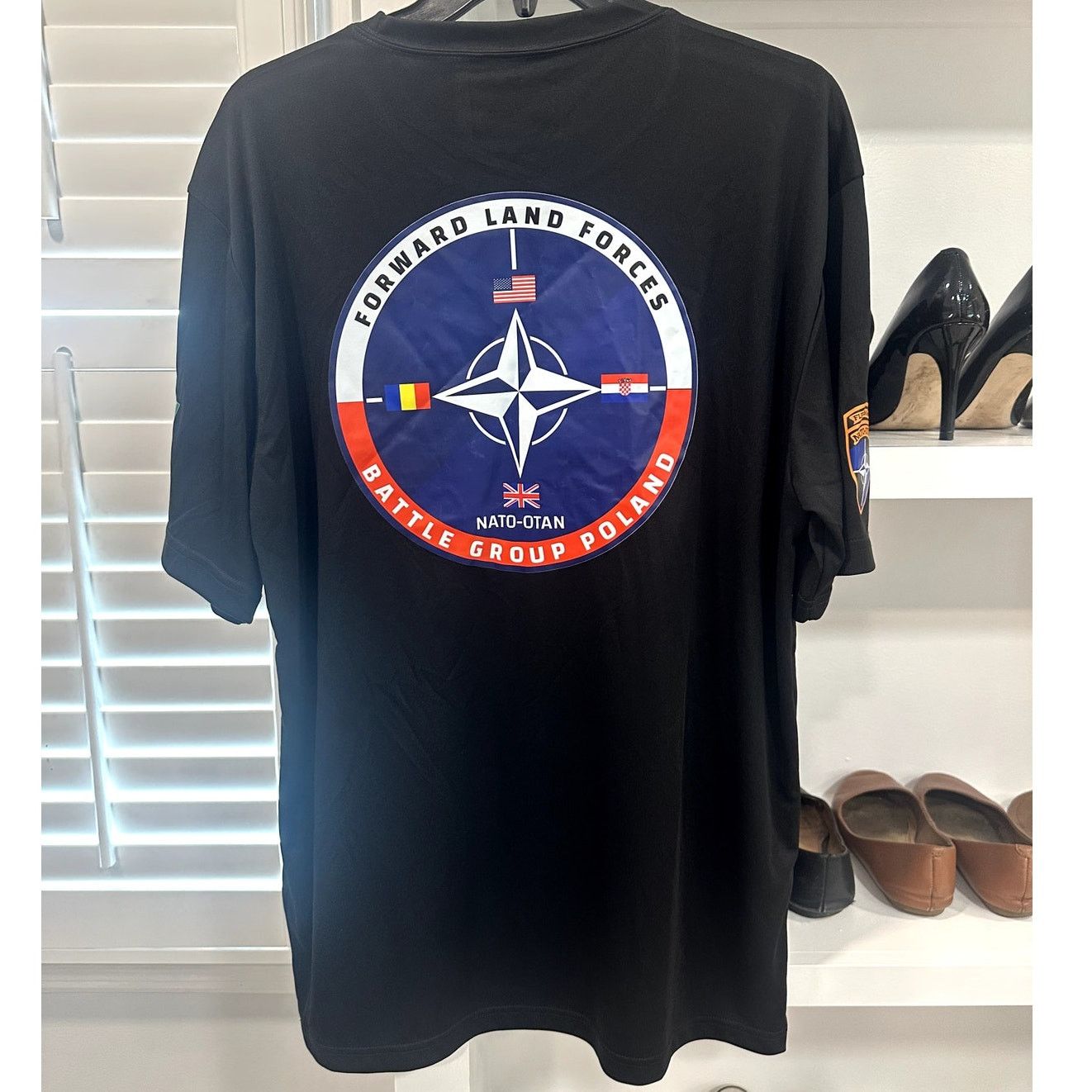 Other 10th Engineer Battalion U.S. Army Shirt Nato Base Poland L Size US L / EU 52-54 / 3 - 7 Thumbnail