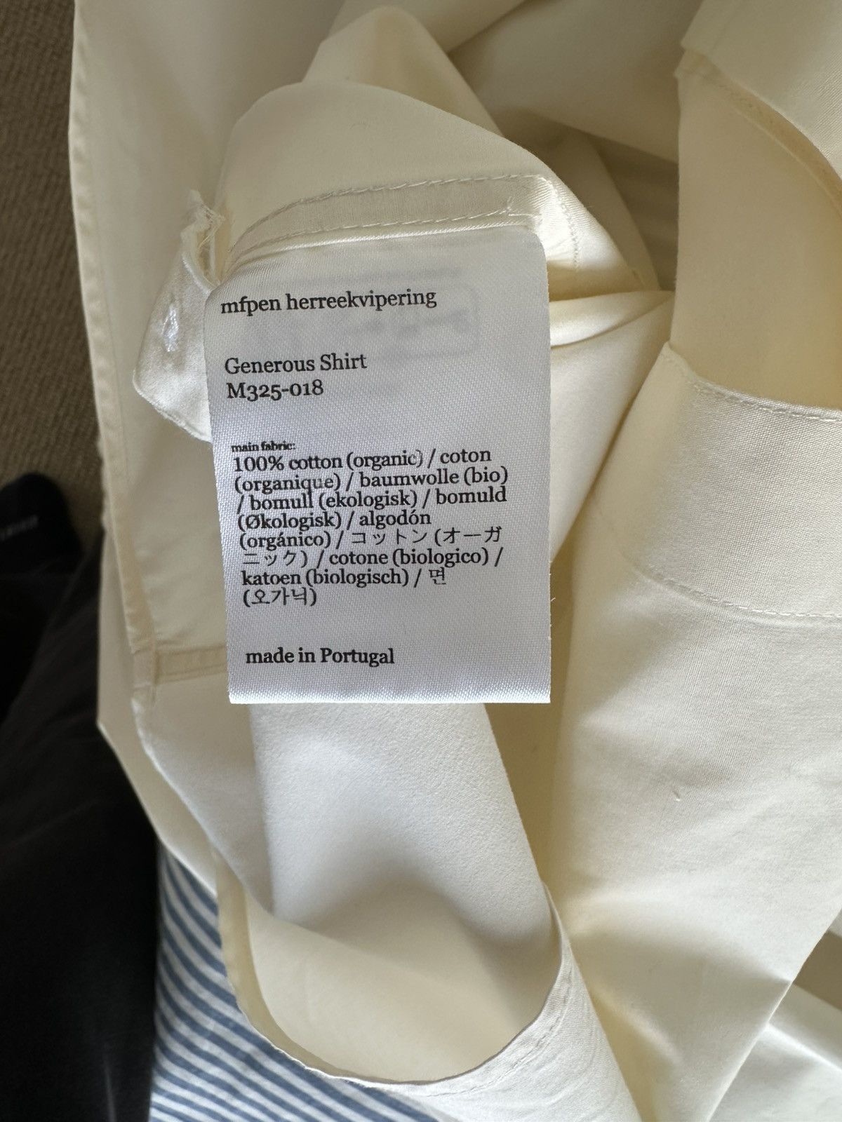 Mfpen Mfpen Off White Generous Shirt Size US M / EU 48-50 / 2 - 5 Thumbnail