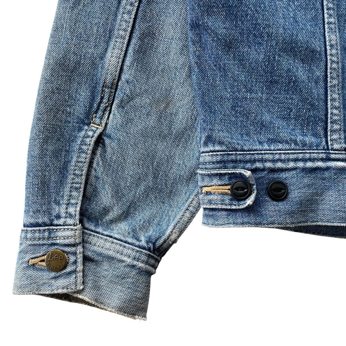 Lee 80s Vintage Lee Storm Riders - Blanket Lined Denim Trucker Size US M / EU 48-50 / 2 - 12 Thumbnail