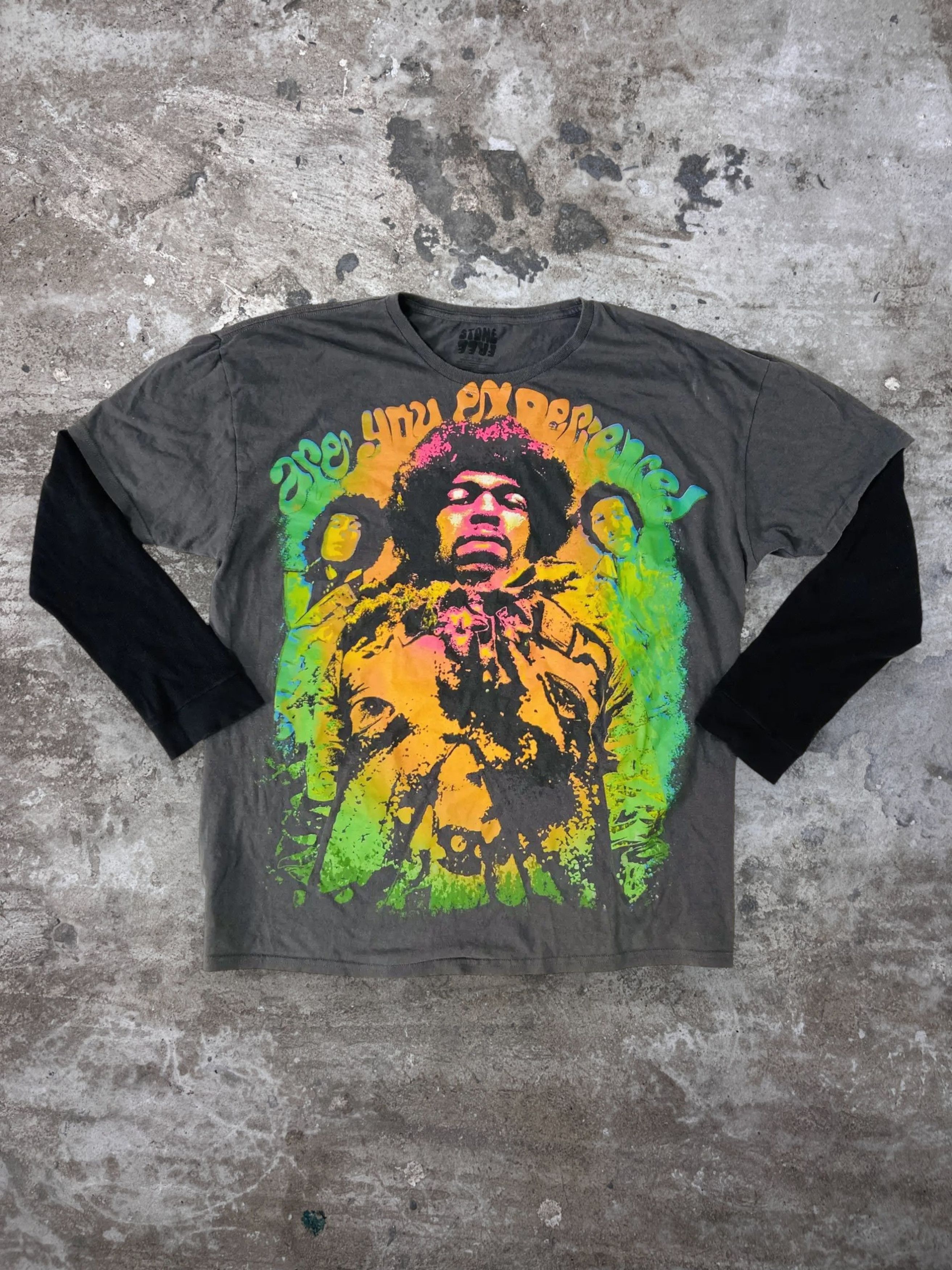 Band Tees LSD VINTAGE JIMI HENDRIX Y2K VERY RARE LONGSLEEVE - 1341 Size US XXL / EU 58 / 5 - 1 Thumbnail