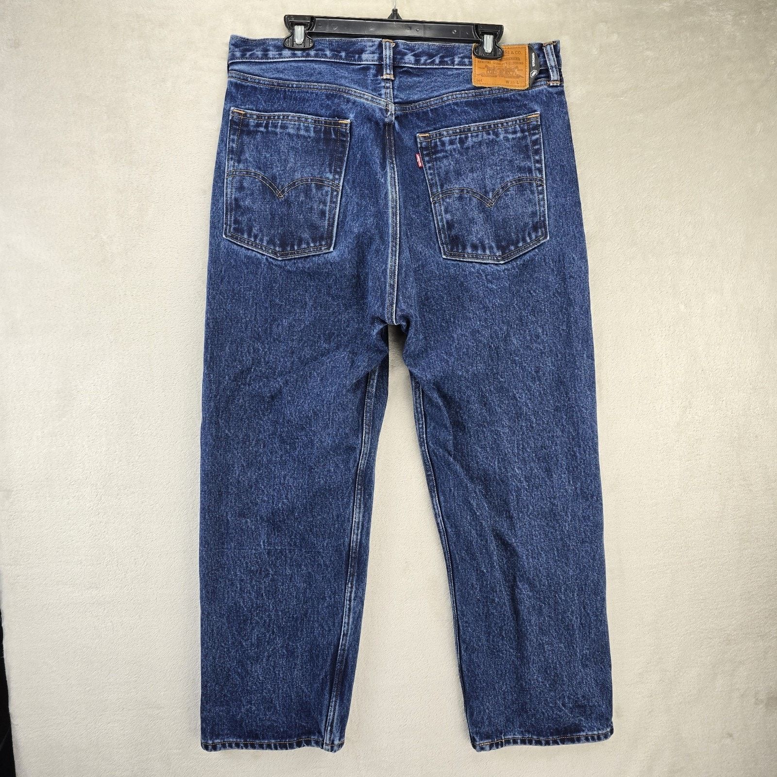Levi's Levi's Premium Strong Jeans Mens 36x28 Blue BIG E Size US 36 / EU 52 - 6 Thumbnail