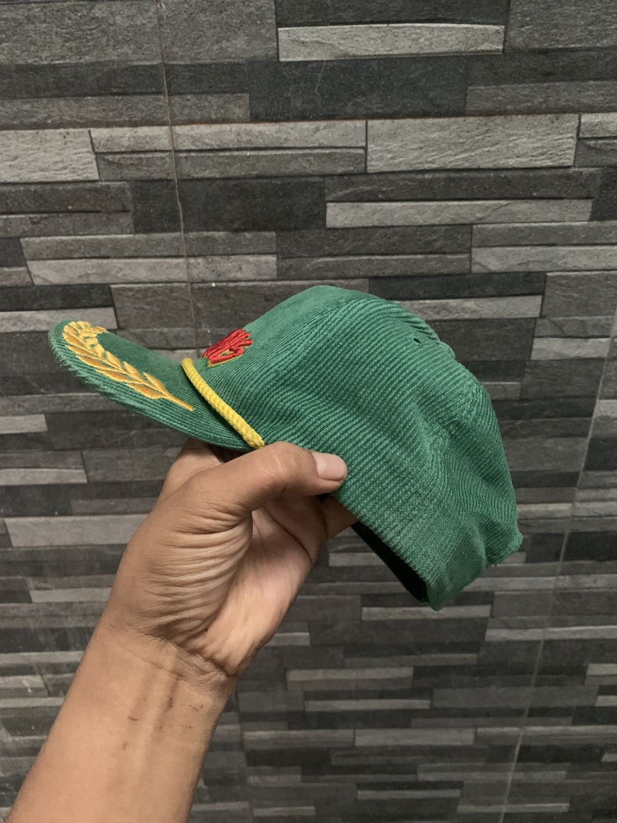 Other Bad Brain Corduroy Hats Size ONE SIZE - 4 Thumbnail