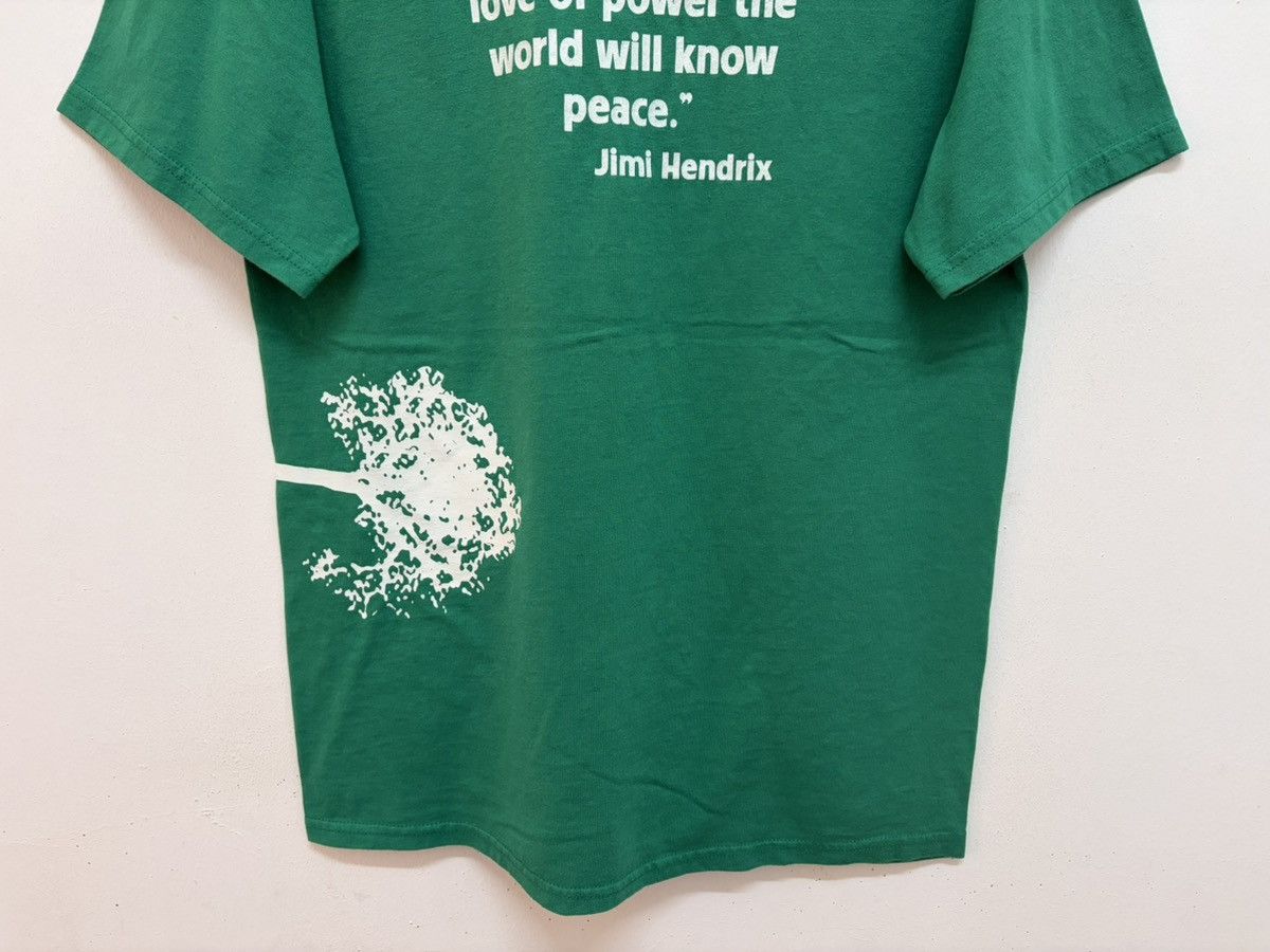 Band Tees EARTH FEST 2007 WITH JIMI HENDRIX LOVE PEACE QUOTE GILDAN Size US M / EU 48-50 / 2 - 10 Thumbnail