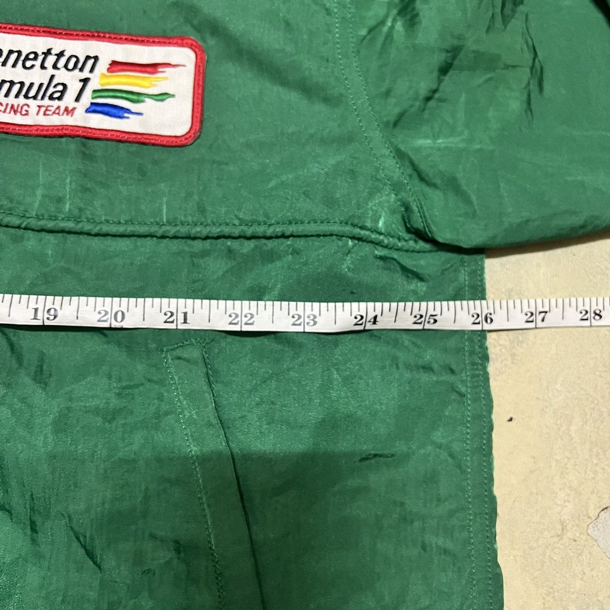 Benetton Vintage Benetton Formula 1 Big Logo Racing Light Jacket Size US L / EU 52-54 / 3 - 10 Thumbnail