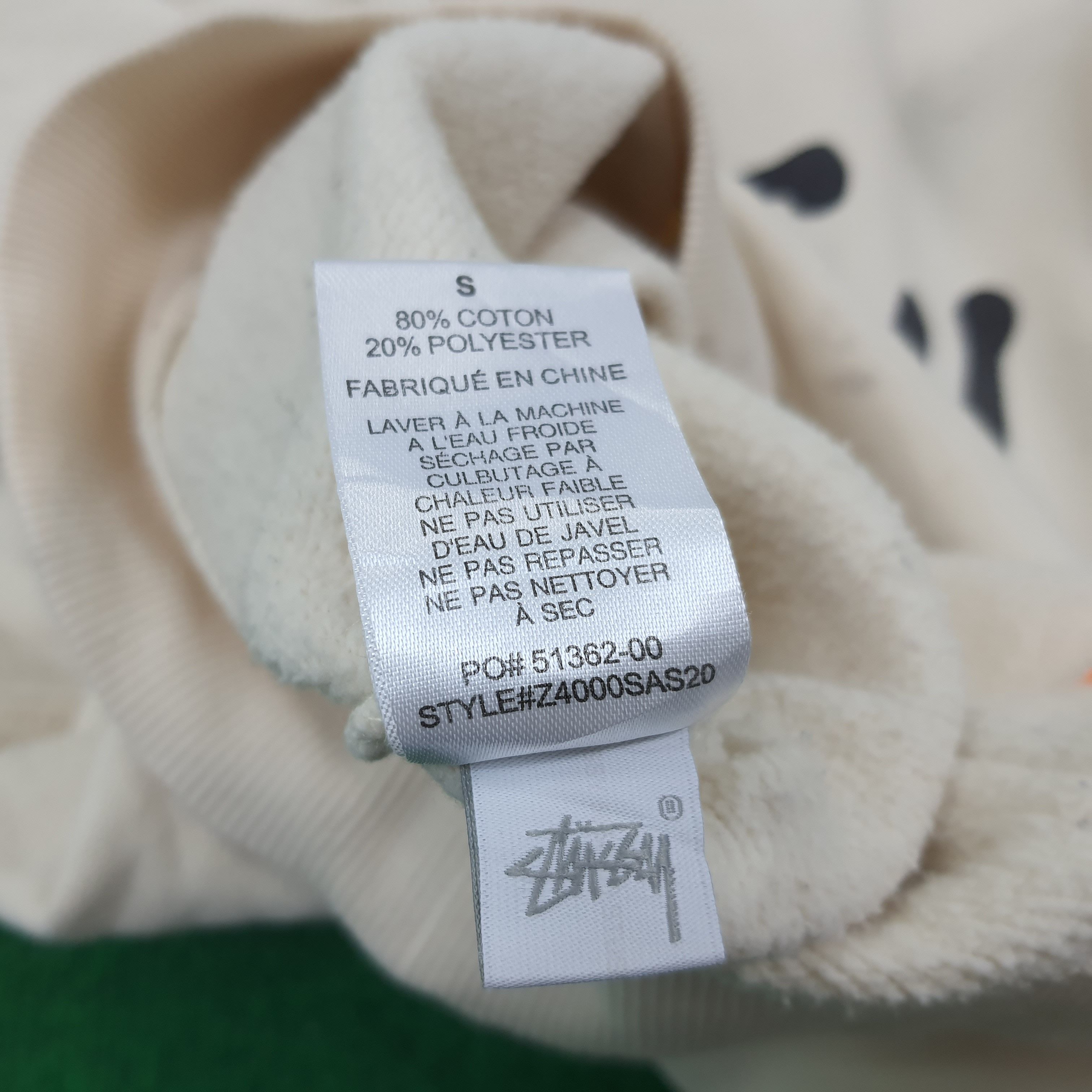 Stussy × Vintage Vintage Stussy Skate Streetwear Distressed Hoodie Size US M / EU 48-50 / 2 - 12 Thumbnail