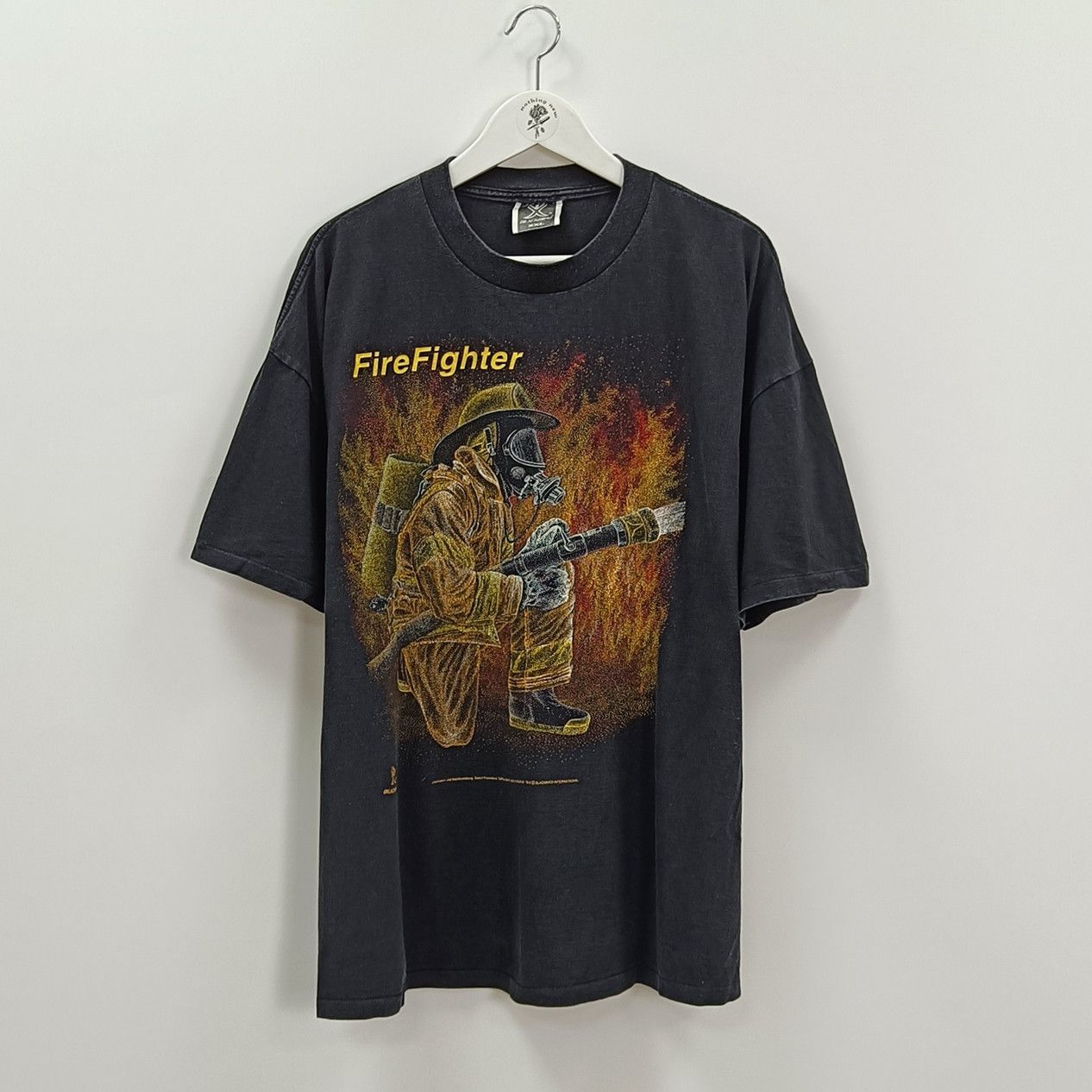 Blackbird Blackbird FireFighter Graphic T-Shirt Size US XXL / EU 58 / 5 - 1 Thumbnail