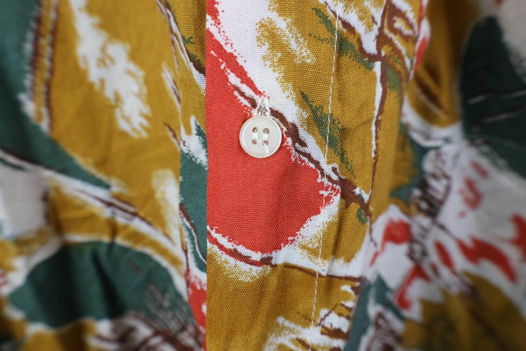 Vintage Deadstock Vintage 90s Streetwear Gabardine Button Shirt Size US L / EU 52-54 / 3 - 6 Thumbnail
