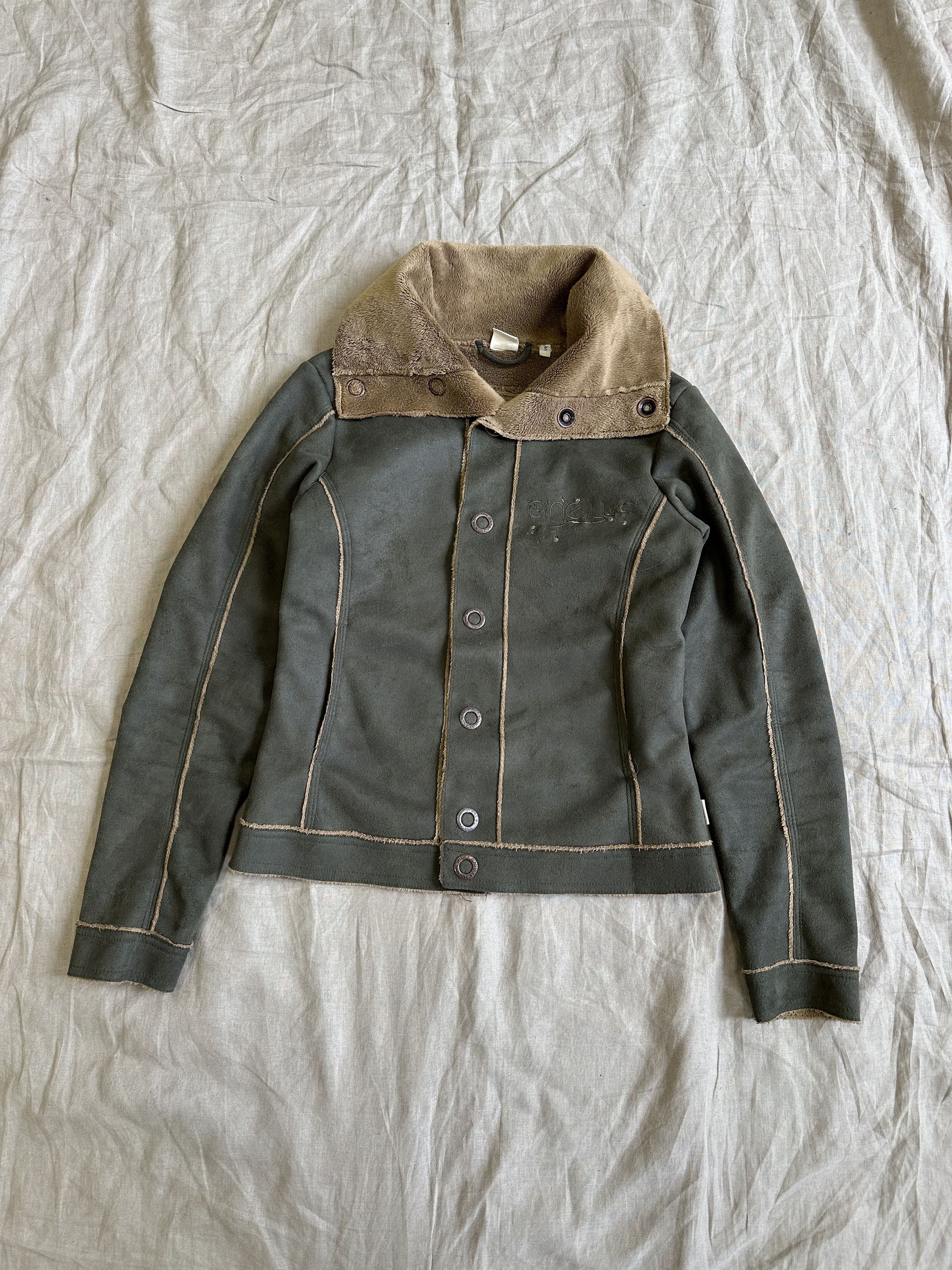 O'Neill Oneill Vintage y2k Sherpa Jacket 6350AC Size S / US 4 / IT 40 - 1 Thumbnail