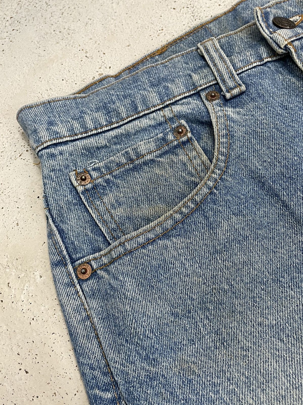 If Six Was Nine Vintage Levis 505 USA Thread Leg Pants (AD13) Size US 31 - 11 Thumbnail