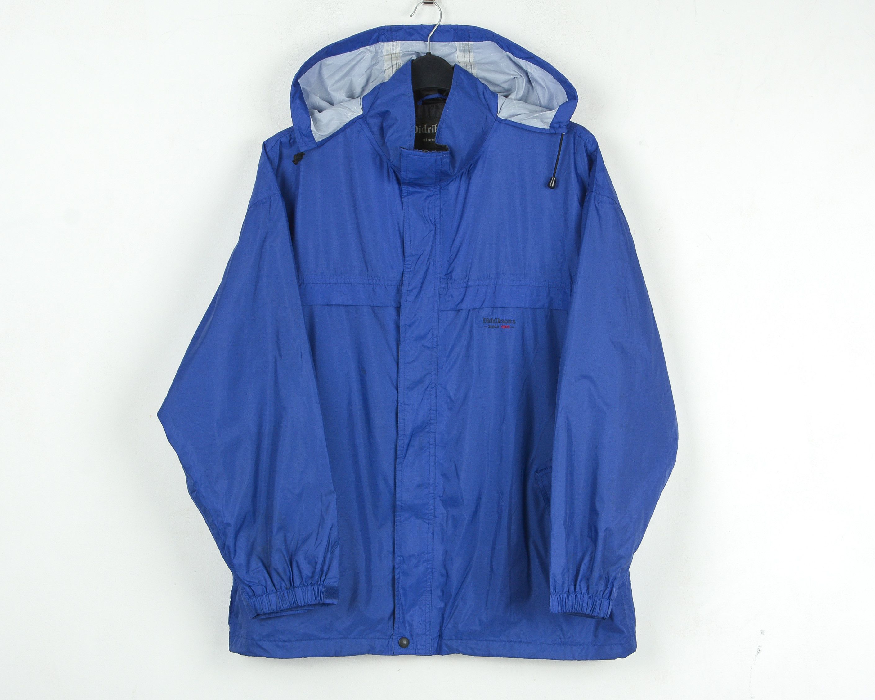 Rains DIDRIKSONS Jacket Rain Coat Windbreaker Hidden Hood Outdoor Size US L / EU 52-54 / 3 - 1 Thumbnail