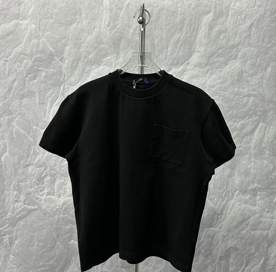 Louis Vuitton Louis Vuitton SS24 Monogram Pocket Tee L Size US L / EU 52-54 / 3 - 1 Thumbnail