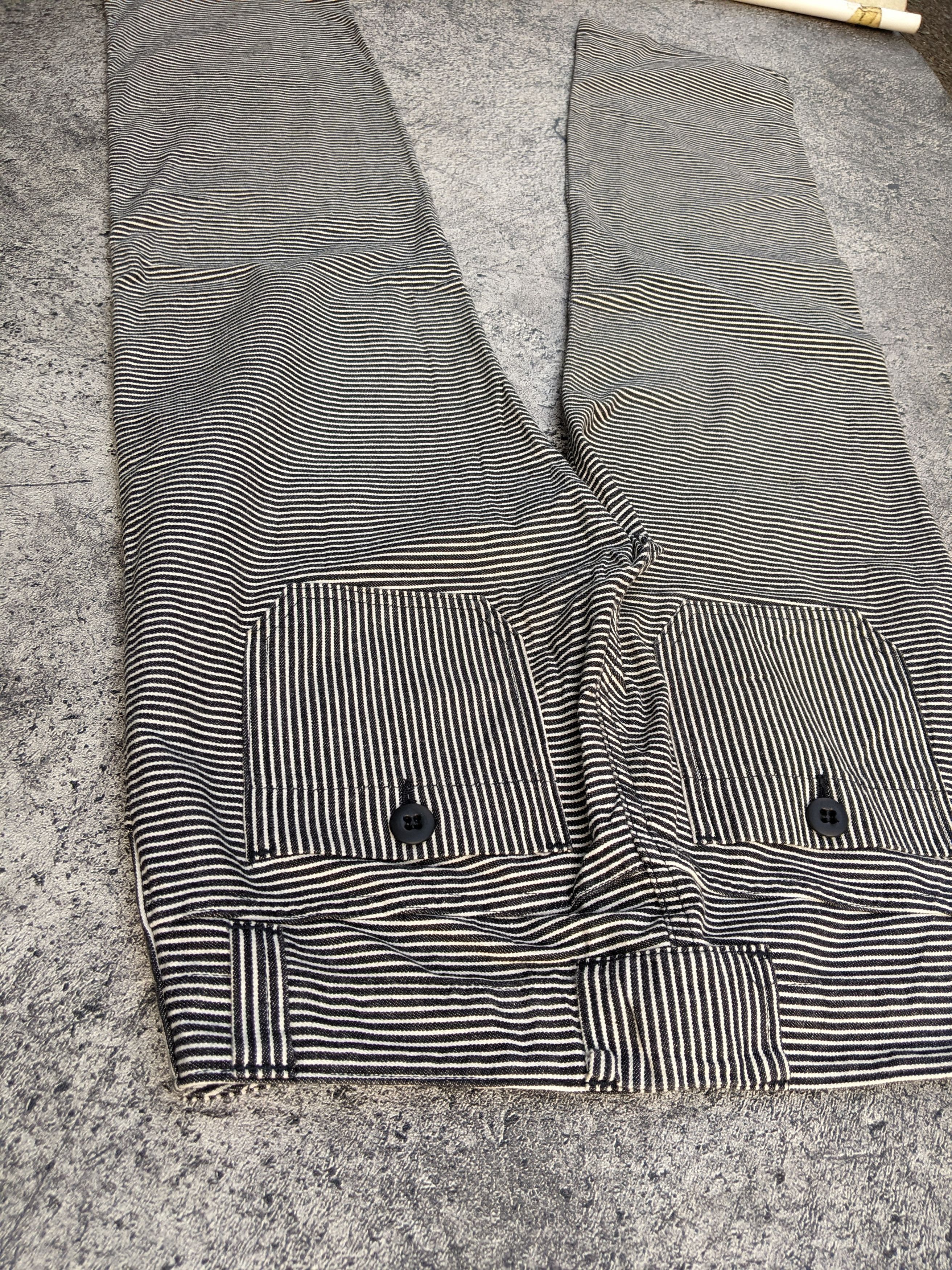 Japanese Brand × Johnbull John Bull Kojima Factory Japan Prisoner Hickory Stripe Pants Size 30" / US 8 / IT 44 - 5 Thumbnail