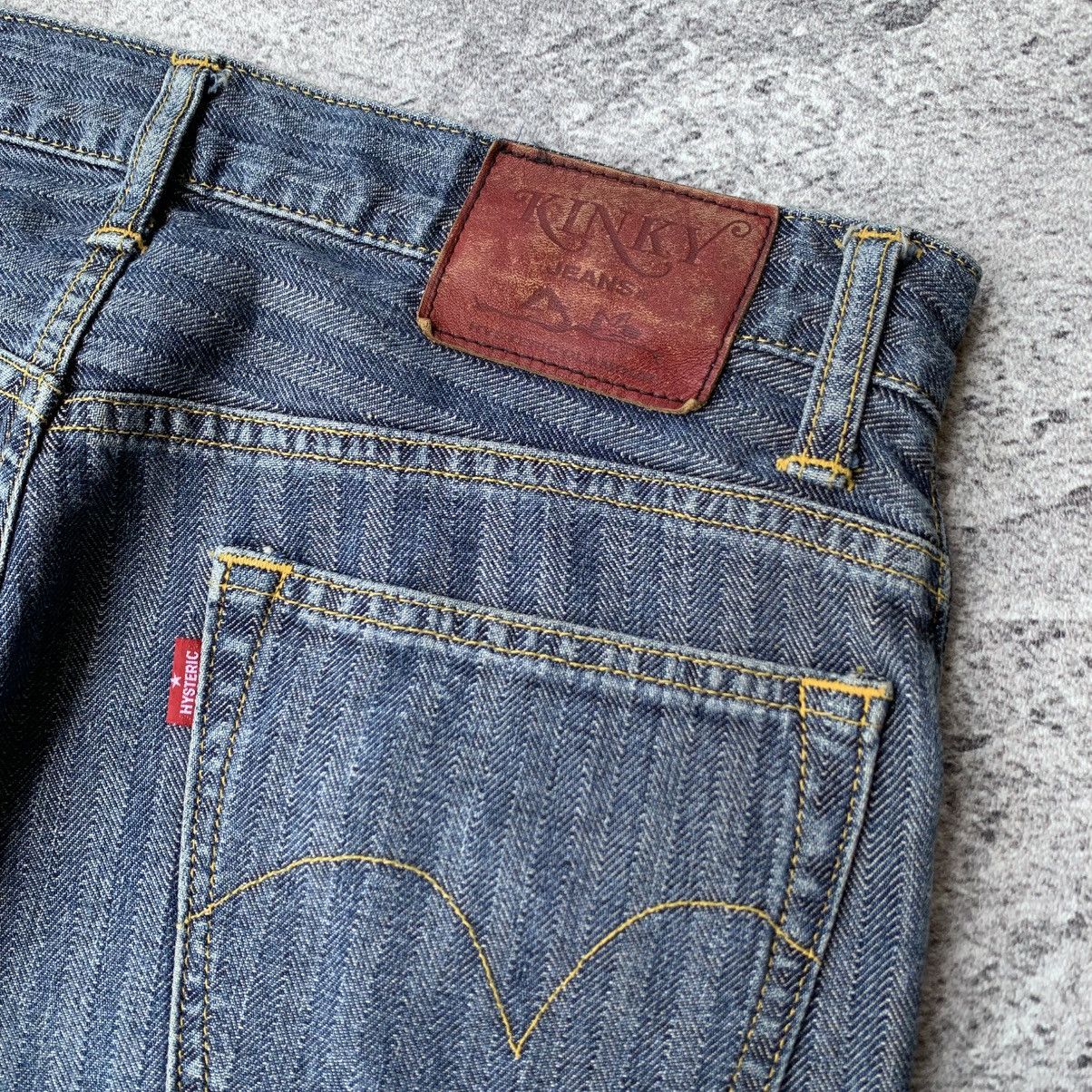 Hysteric Glamour × If Six Was Nine × Japanese Brand Rare🔥 Hysteric Glamour Patch embroidery Flared Denim Jeans Size US 30 / EU 46 - 11 Thumbnail